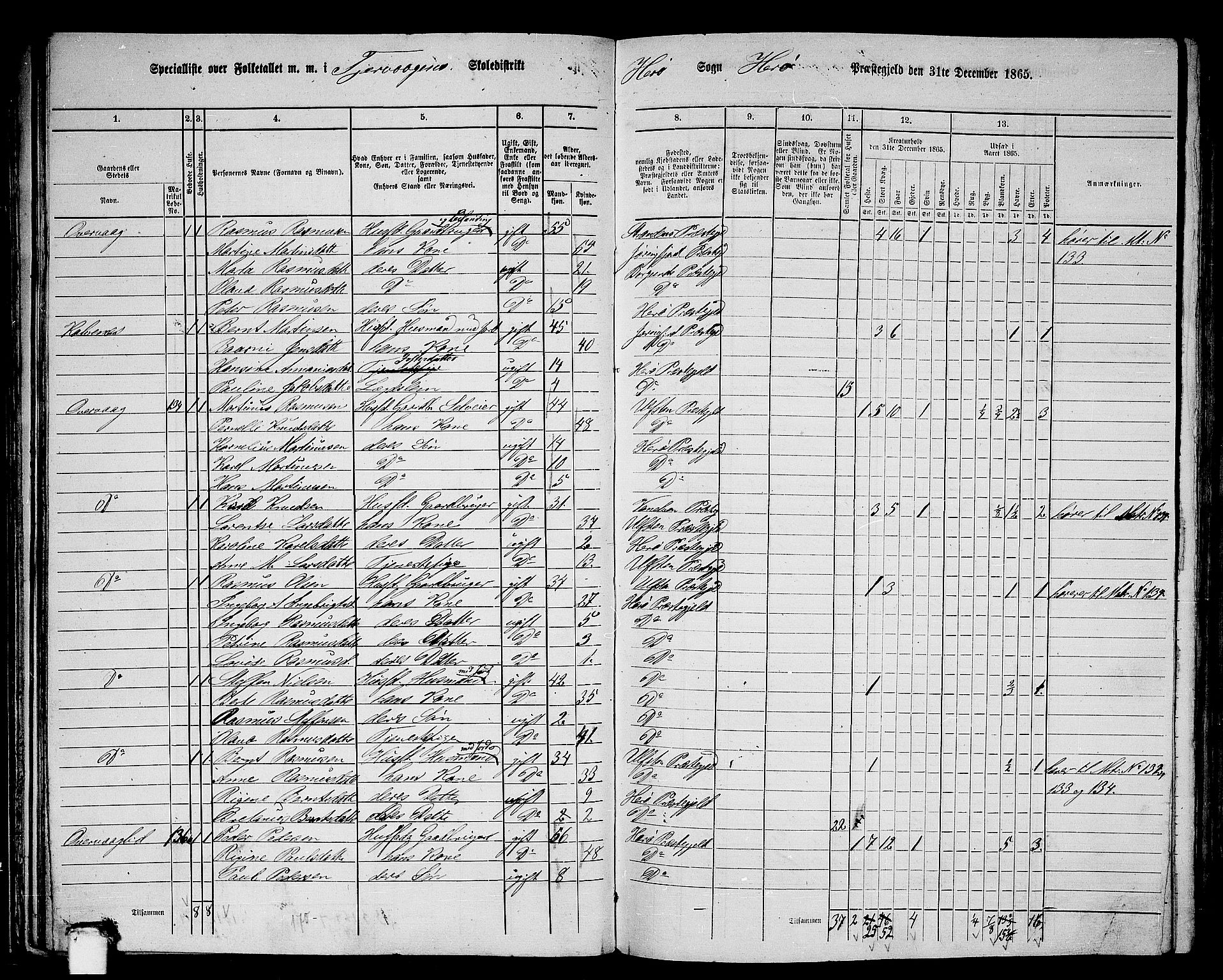 RA, 1865 census for Herøy, 1865, p. 75