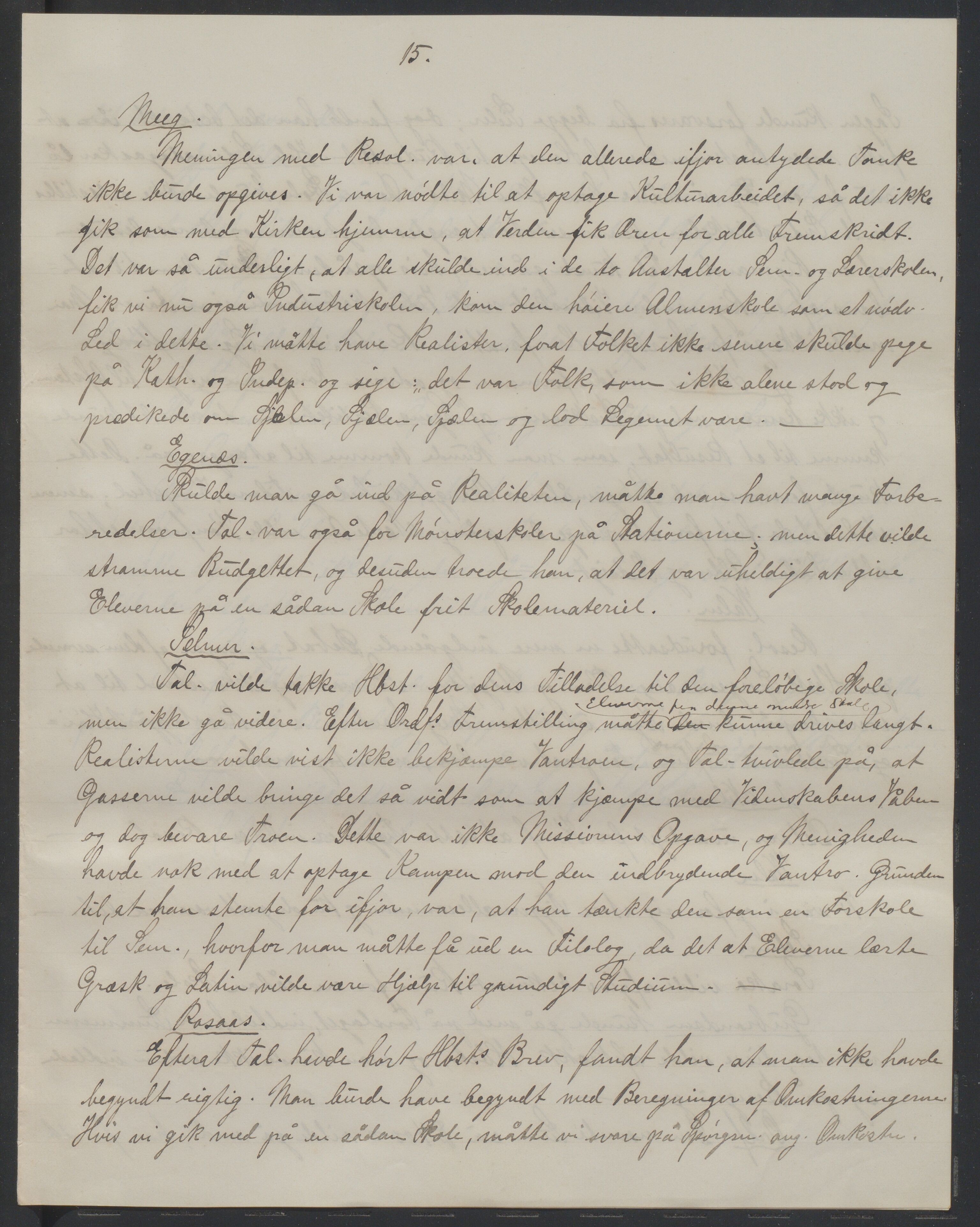 Det Norske Misjonsselskap - hovedadministrasjonen, VID/MA-A-1045/D/Da/Daa/L0038/0001: Konferansereferat og årsberetninger / Konferansereferat fra Madagaskar Innland., 1890