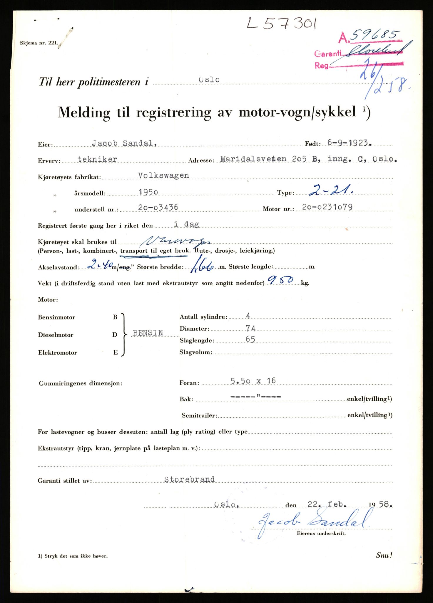 Stavanger trafikkstasjon, AV/SAST-A-101942/0/F/L0057: L-57200 - L-57999, 1930-1971, p. 387