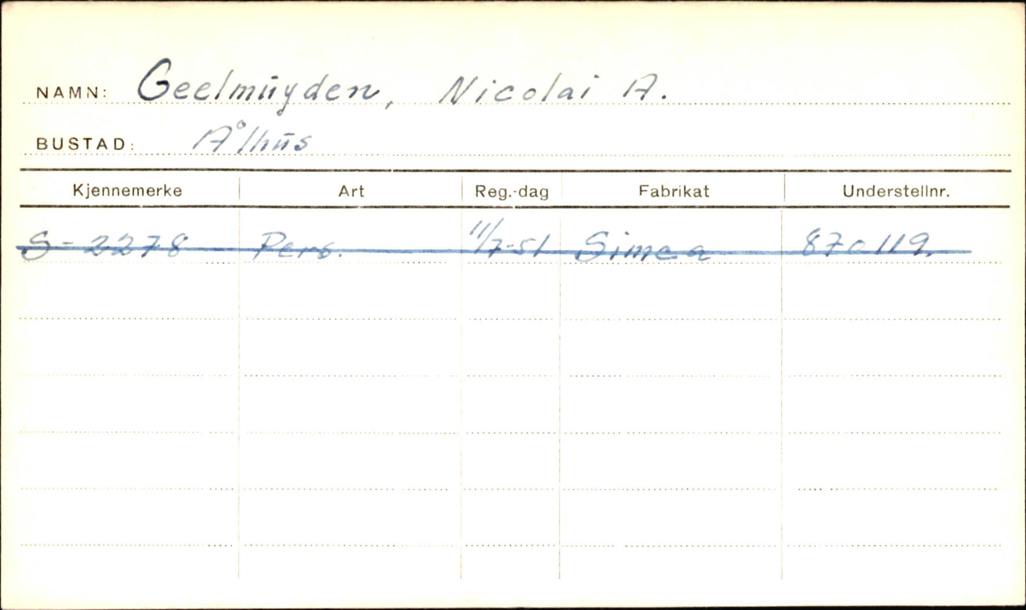 Statens vegvesen, Sogn og Fjordane vegkontor, AV/SAB-A-5301/4/F/L0001D: Eigarregister Fjordane til 1.6.1961, 1930-1961, p. 325