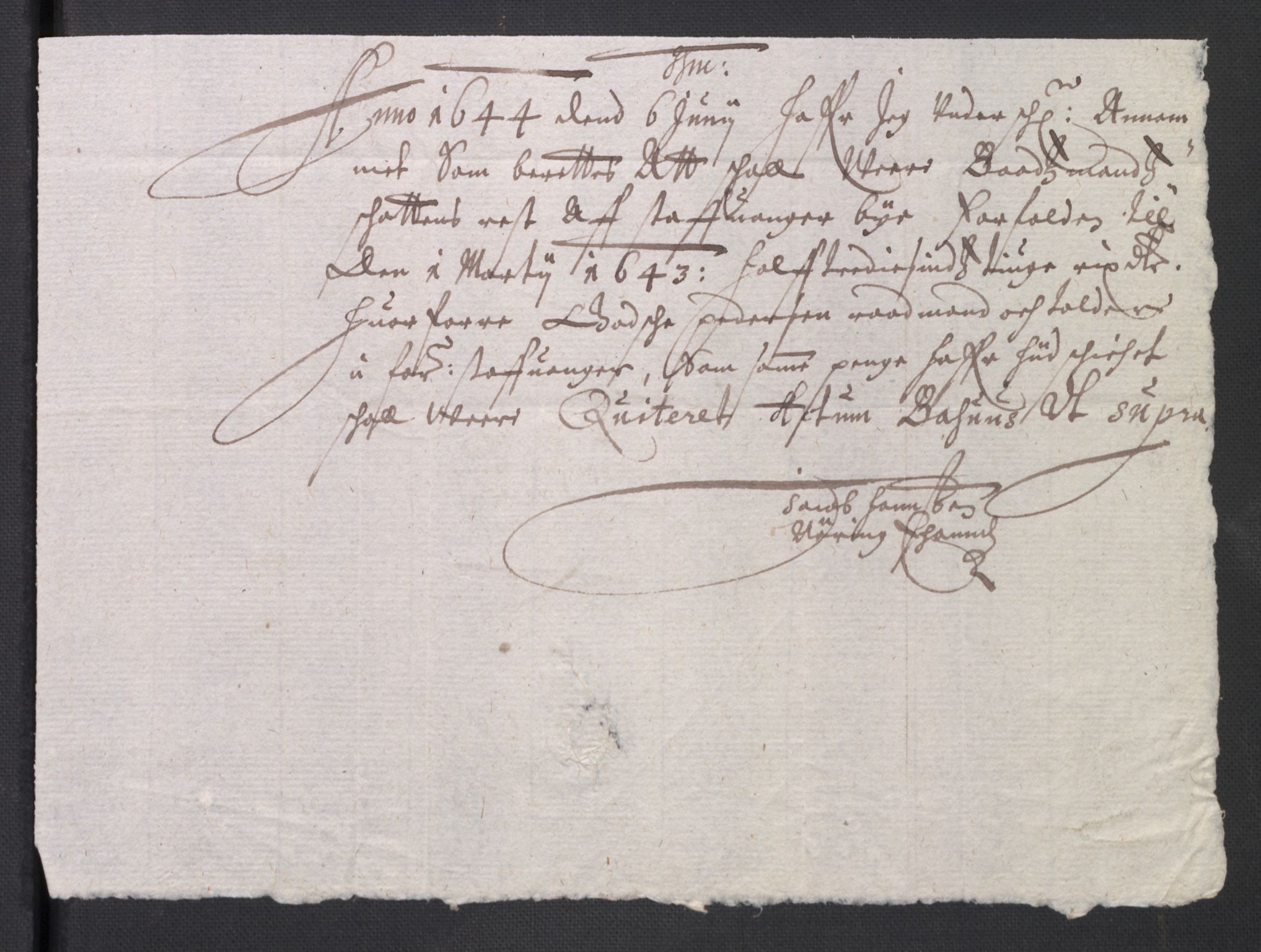 Rentekammeret inntil 1814, Reviderte regnskaper, Byregnskaper, AV/RA-EA-4066/R/Ro/L0299: [O2] By- og kontribusjonsregnskap, 1639-1661, p. 226