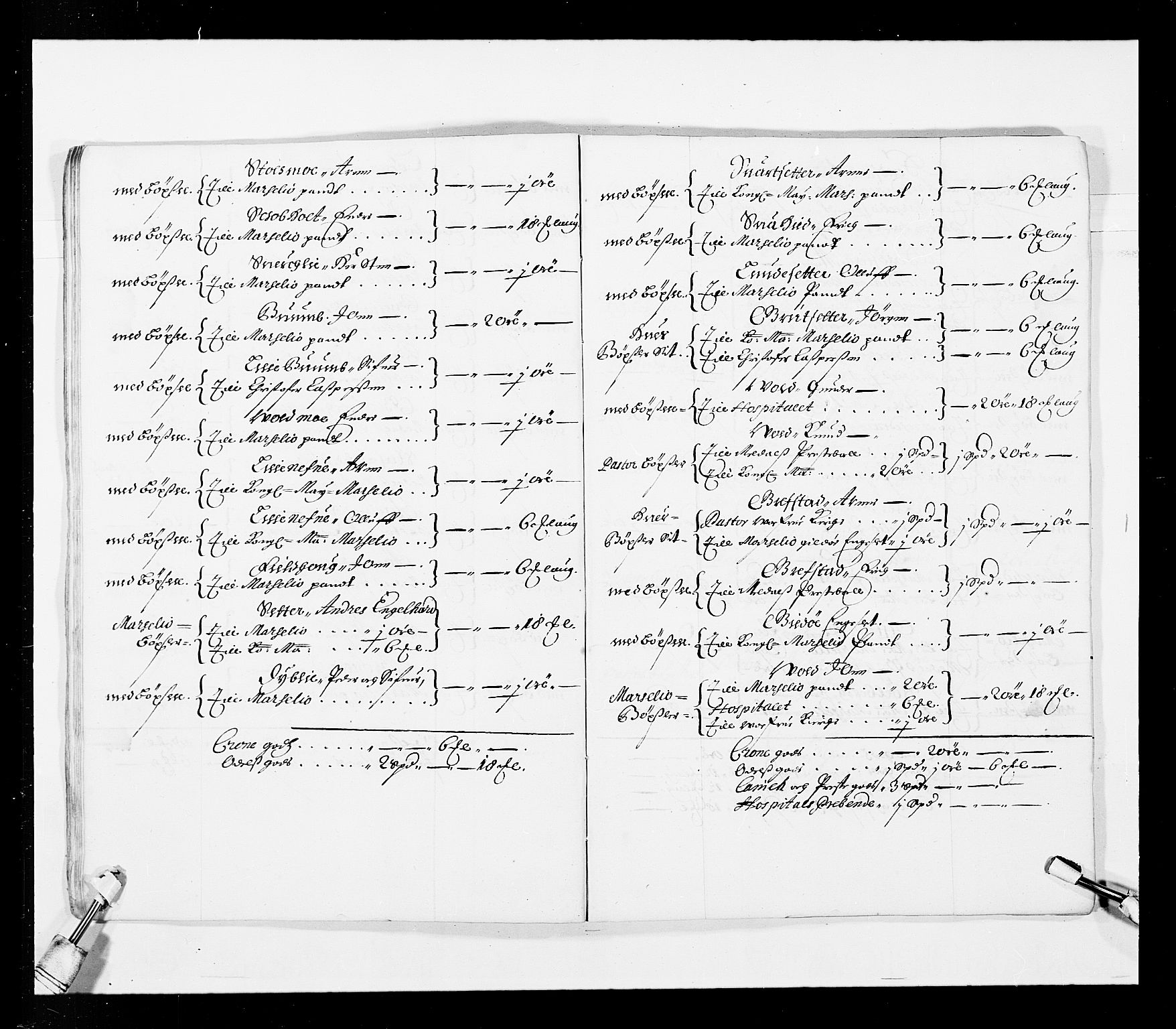 Stattholderembetet 1572-1771, AV/RA-EA-2870/Ek/L0033b/0001: Jordebøker 1662-1720: / Matrikler for Strinda, Selbu, Orkdal, Stjørdal, Gauldal og Fosen, 1670-1671, p. 97