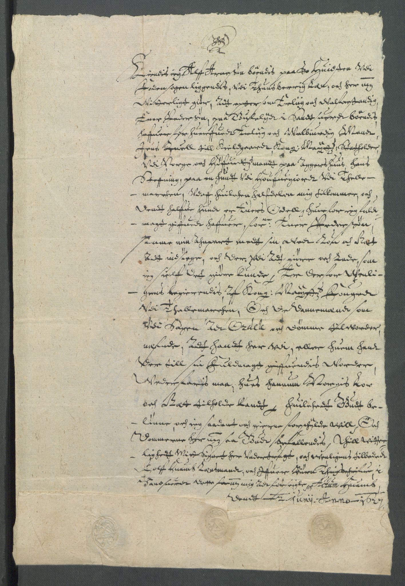 Riksarkivets diplomsamling, AV/RA-EA-5965/F02/L0136: Dokumenter, 1626-1627, p. 103