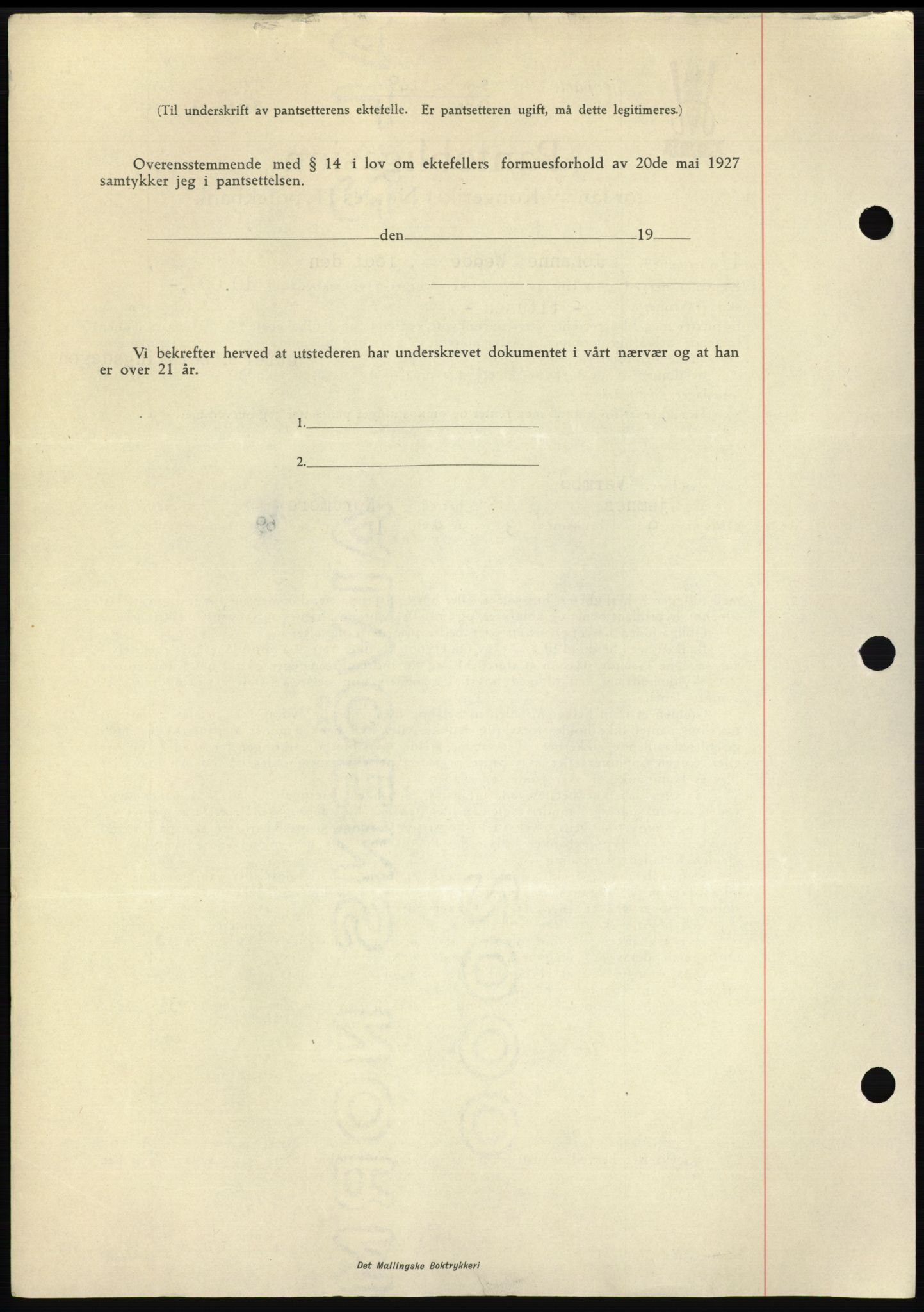 Nordmøre sorenskriveri, AV/SAT-A-4132/1/2/2Ca: Mortgage book no. B94, 1946-1946, Diary no: : 1857/1946