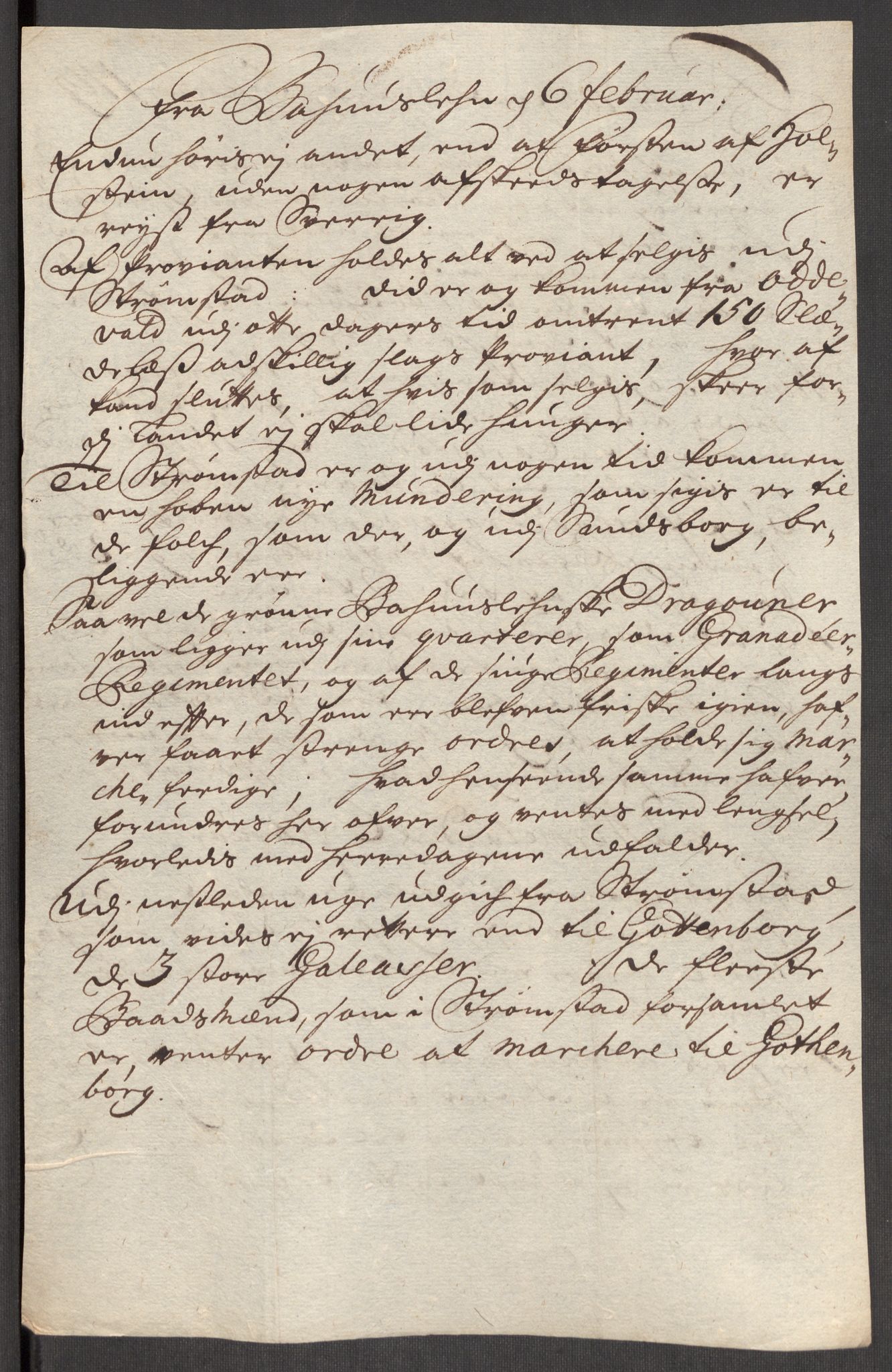 Kommanderende general (KG I) med Det norske krigsdirektorium, AV/RA-EA-5419/E/Eb/L0012: Kunnskap om fienden, kronologisk ordnet, 1718-1719, p. 559