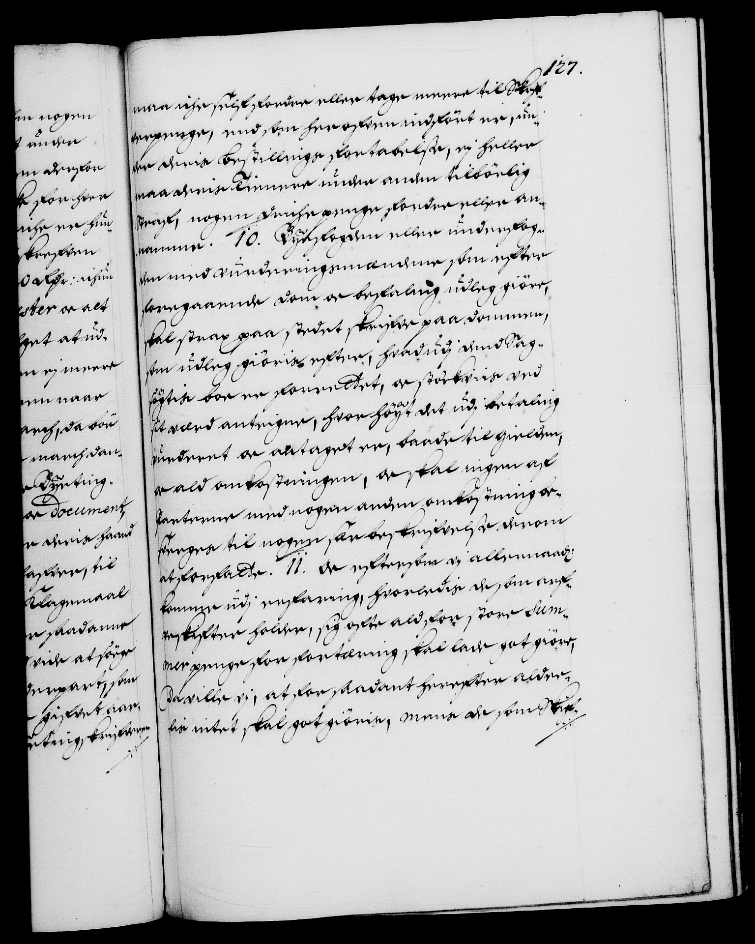 Danske Kanselli 1572-1799, AV/RA-EA-3023/F/Fc/Fca/Fcaa/L0013: Norske registre (mikrofilm), 1681-1684, p. 127a