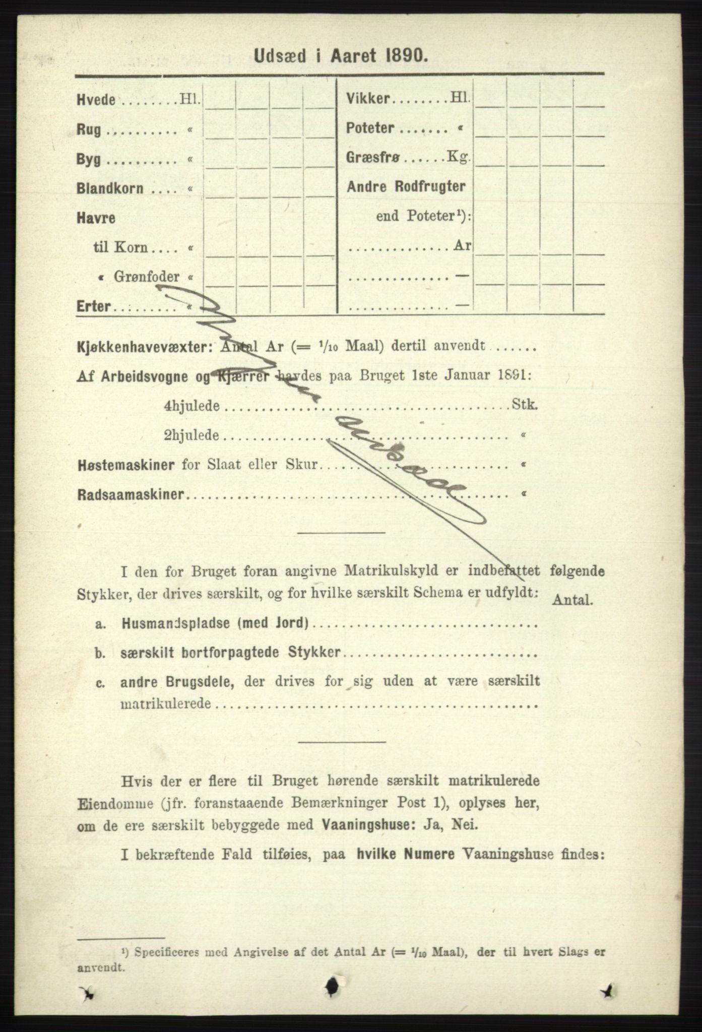 RA, 1891 census for 0712 Skoger, 1891, p. 4638