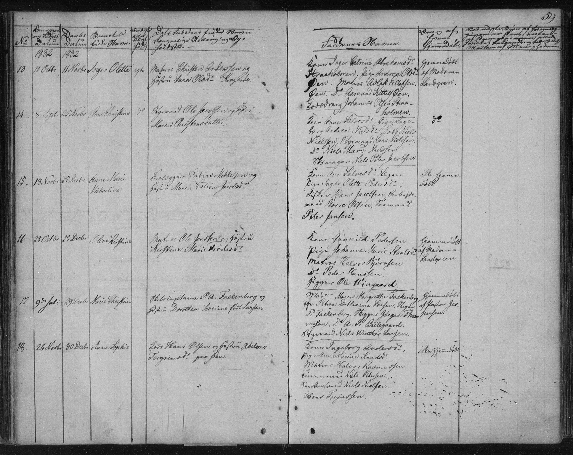 Kragerø kirkebøker, AV/SAKO-A-278/F/Fa/L0005: Parish register (official) no. 5, 1832-1847, p. 59