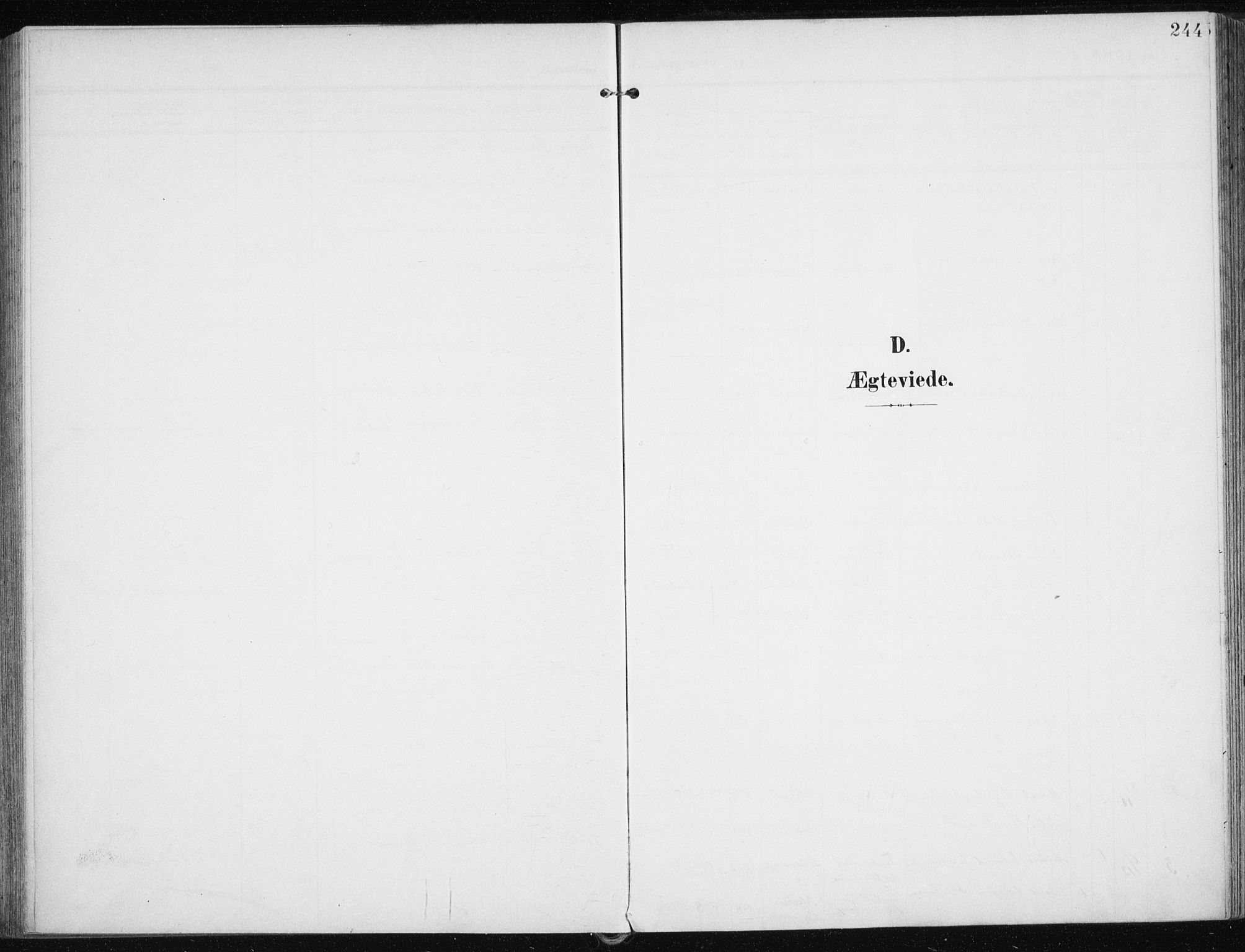 Karlsøy sokneprestembete, SATØ/S-1299/H/Ha/Haa/L0014kirke: Parish register (official) no. 14, 1903-1917, p. 244