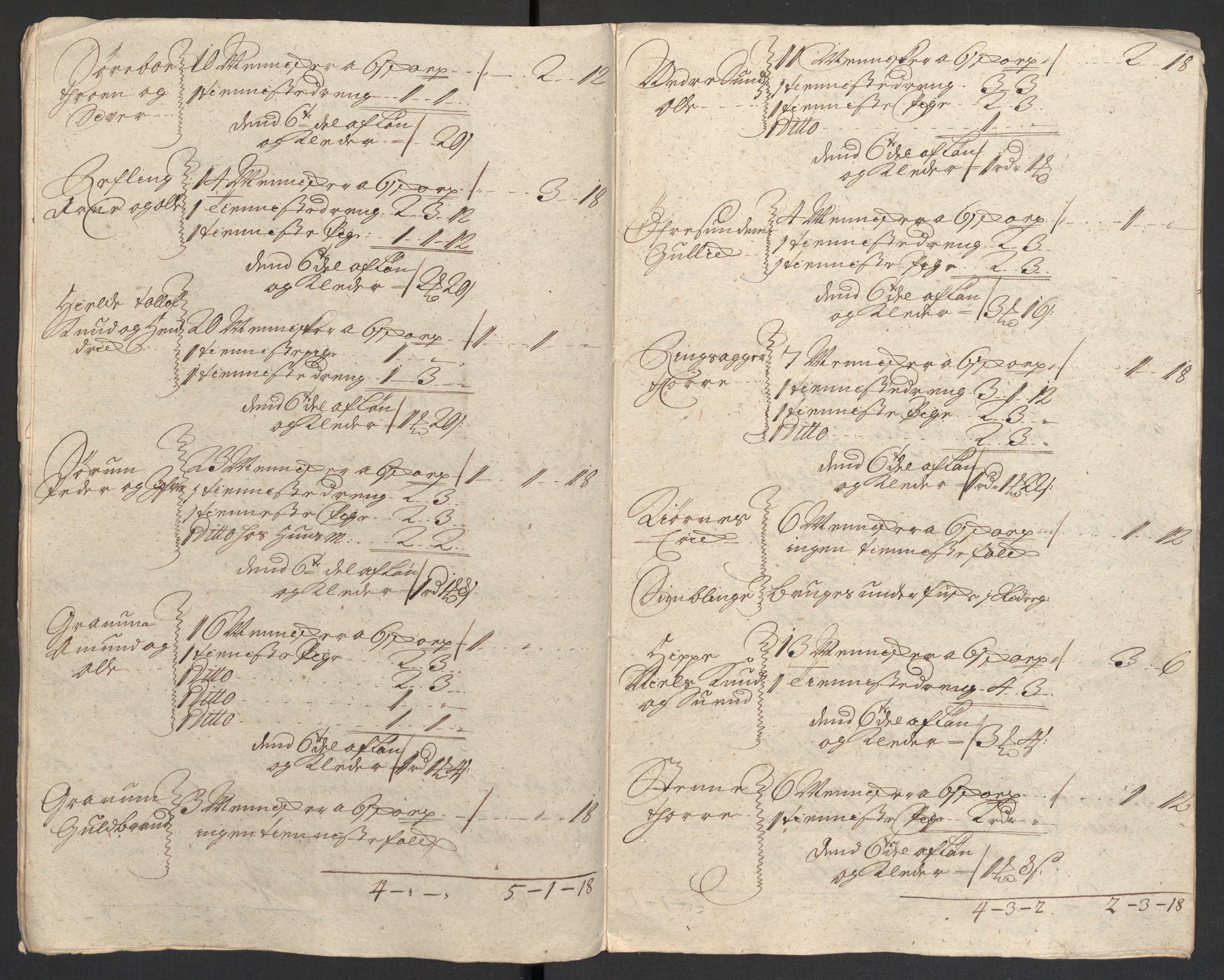 Rentekammeret inntil 1814, Reviderte regnskaper, Fogderegnskap, AV/RA-EA-4092/R18/L1308: Fogderegnskap Hadeland, Toten og Valdres, 1711, p. 347