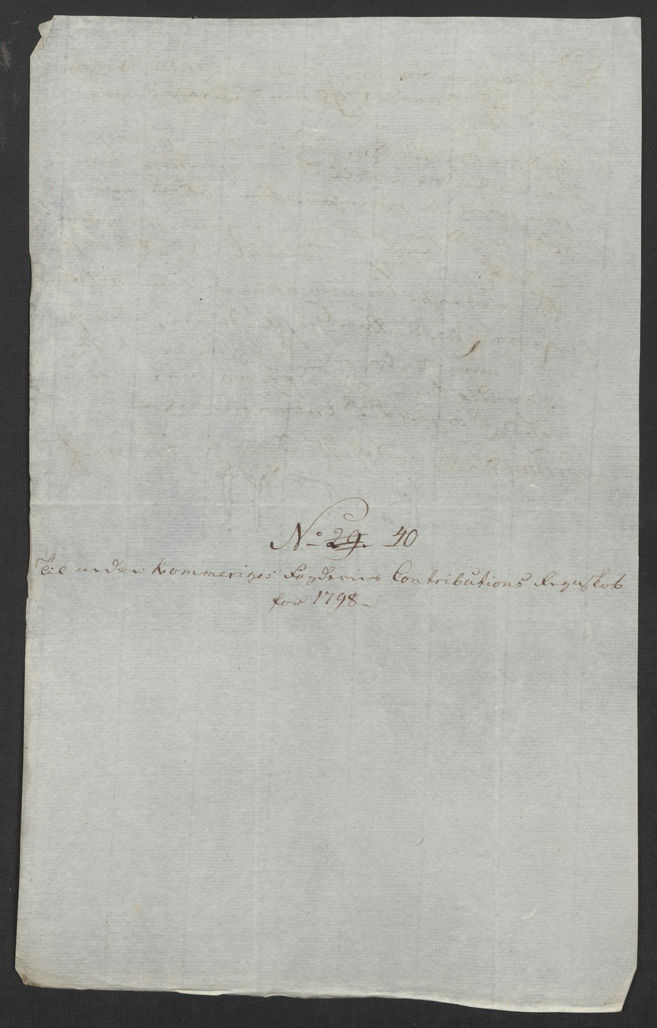 Rentekammeret inntil 1814, Reviderte regnskaper, Fogderegnskap, AV/RA-EA-4092/R11/L0674: Fogderegnskap Nedre Romerike, 1798, p. 172