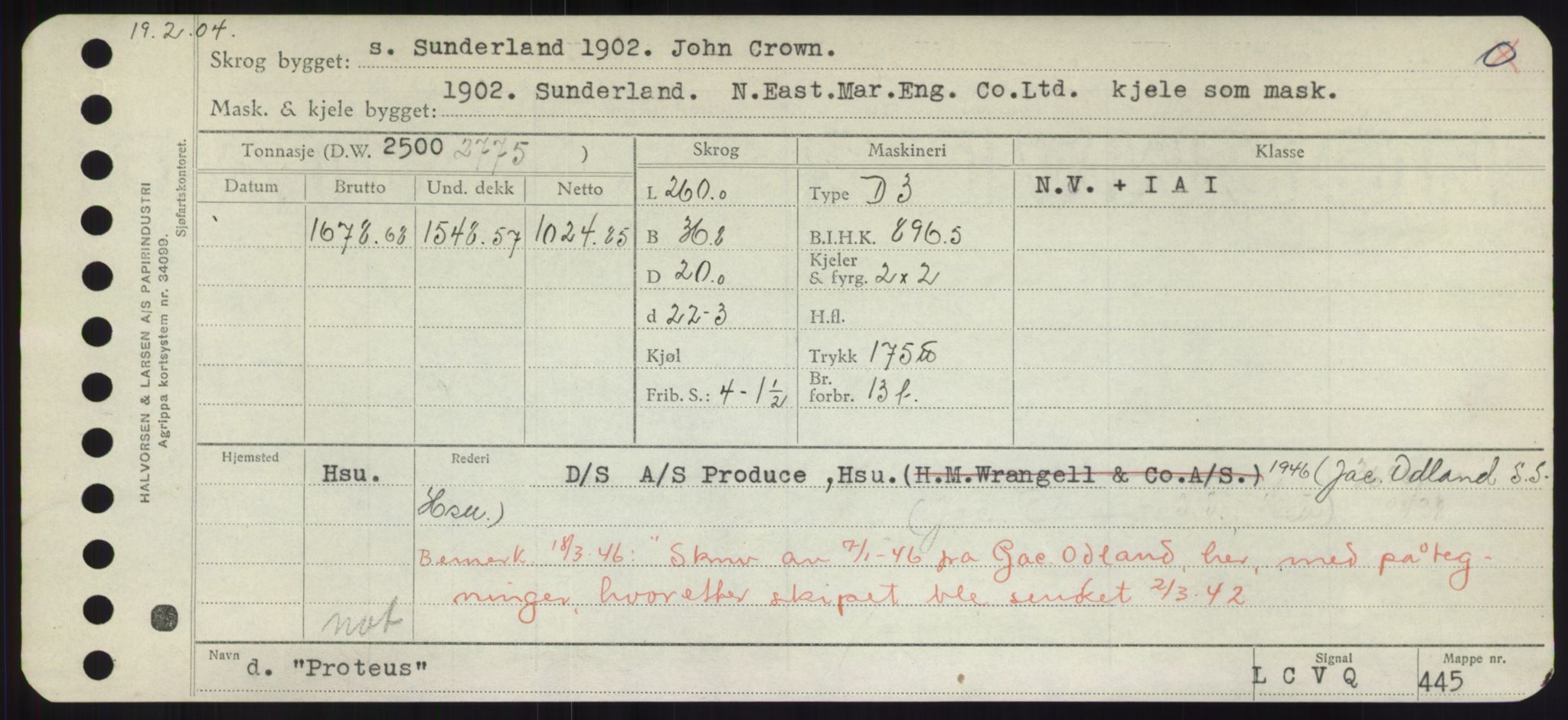 Sjøfartsdirektoratet med forløpere, Skipsmålingen, RA/S-1627/H/Hd/L0029: Fartøy, P, p. 637