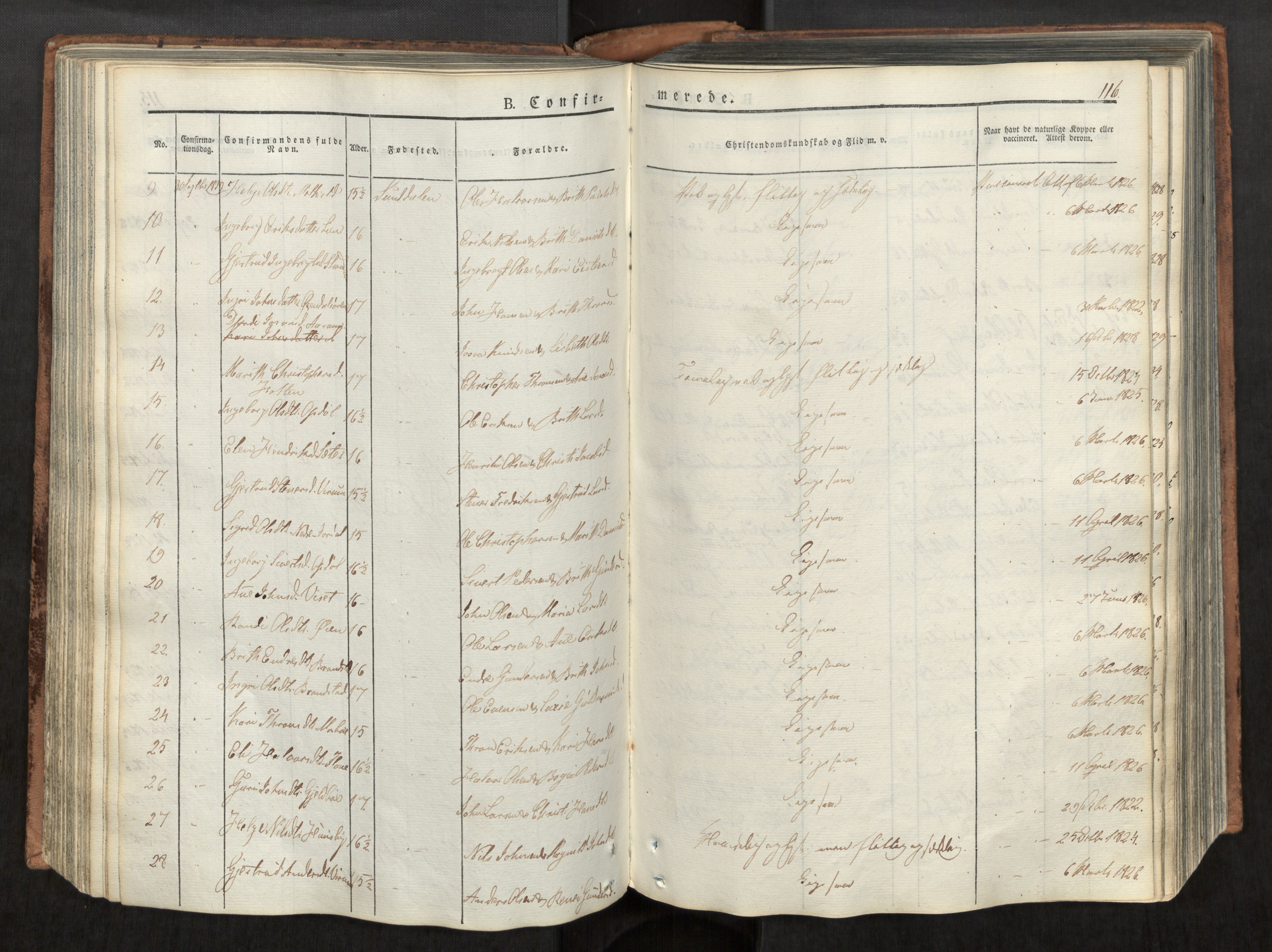 Ministerialprotokoller, klokkerbøker og fødselsregistre - Møre og Romsdal, SAT/A-1454/590/L1012: Parish register (official) no. 590A04, 1832-1846, p. 116