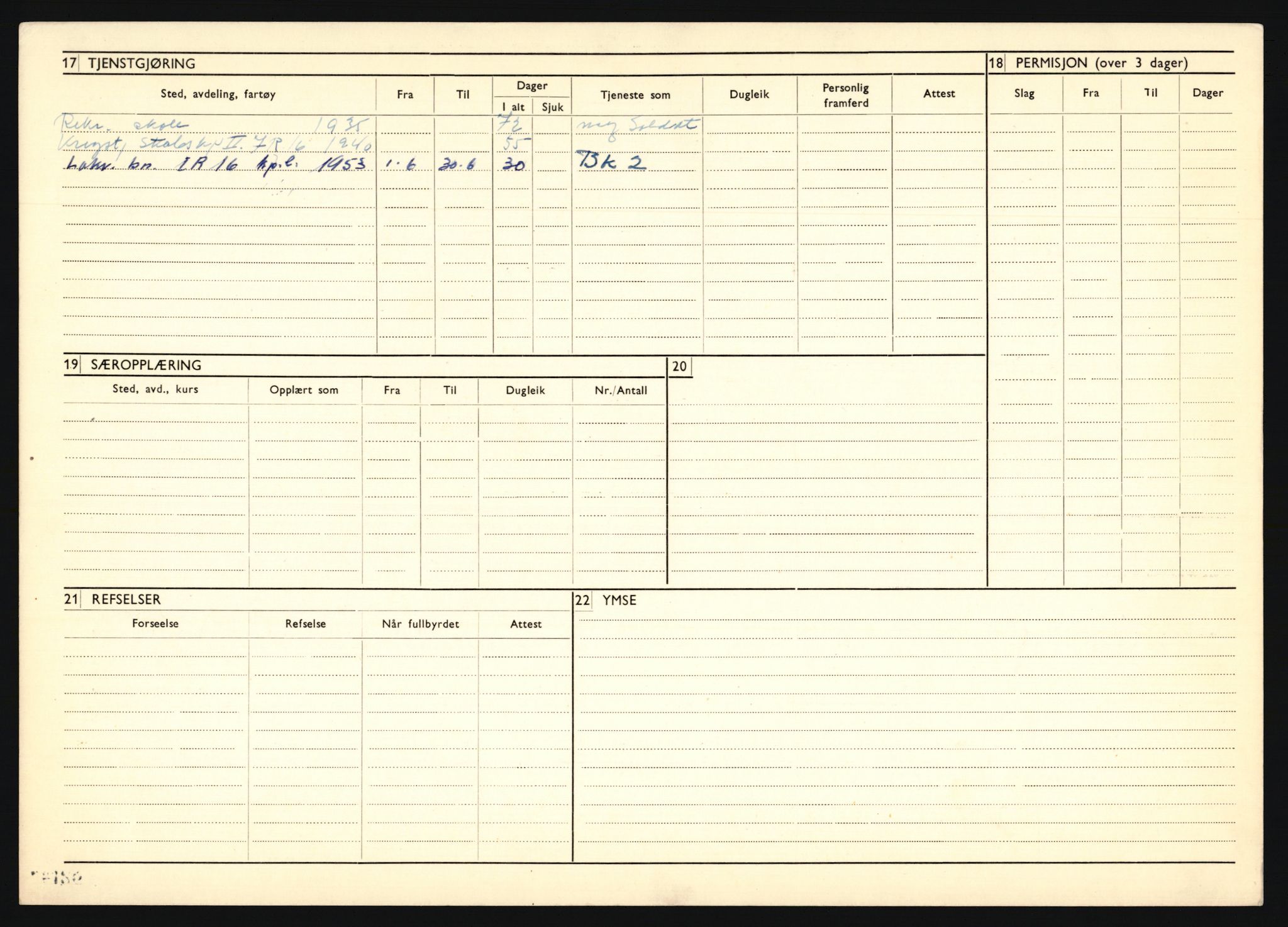 Forsvaret, Troms infanteriregiment nr. 16, AV/RA-RAFA-3146/P/Pa/L0019: Rulleblad for regimentets menige mannskaper, årsklasse 1935, 1935, p. 1046