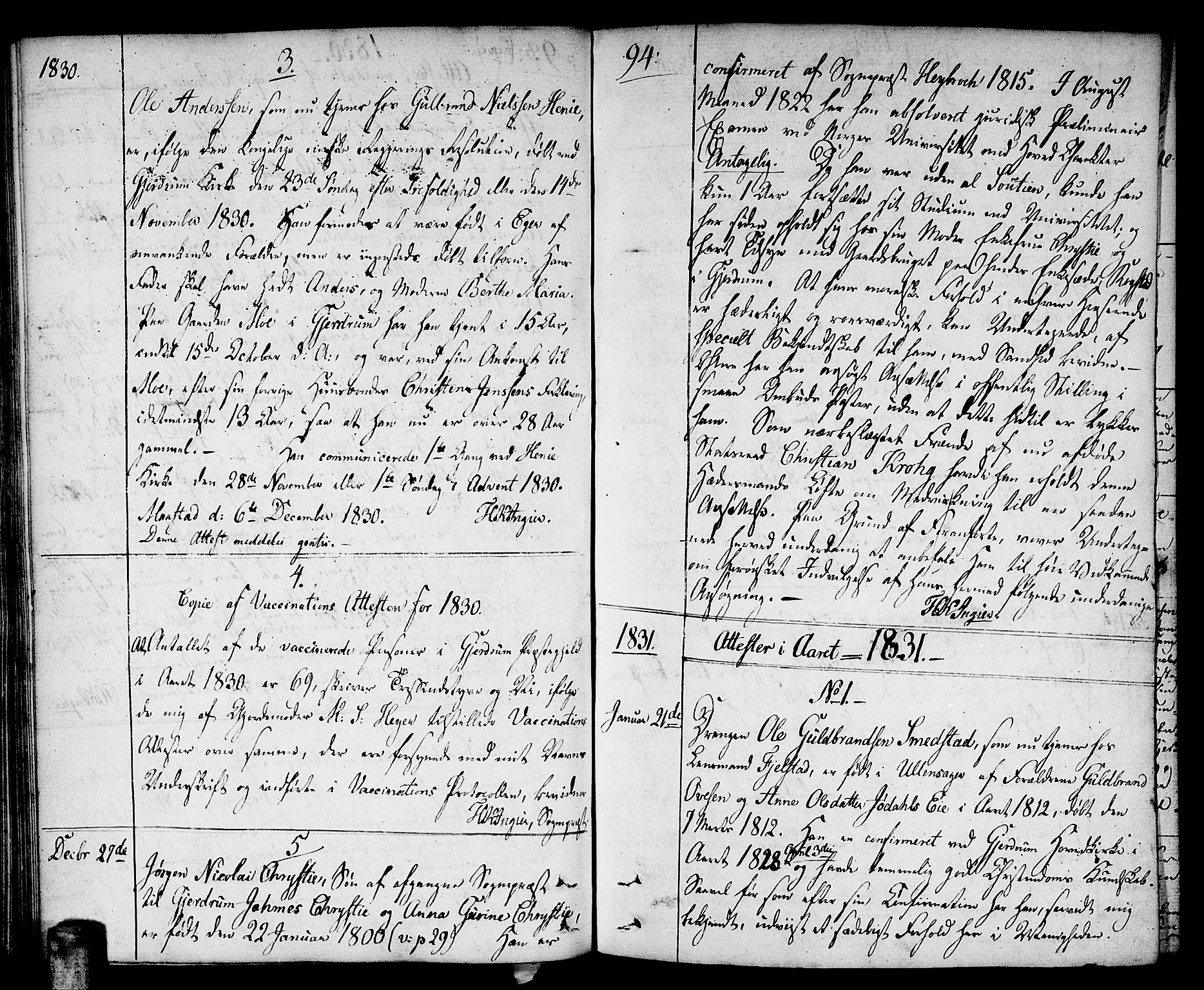 Gjerdrum prestekontor Kirkebøker, AV/SAO-A-10412b/F/Fa/L0003: Parish register (official) no. I 3, 1798-1815, p. 94