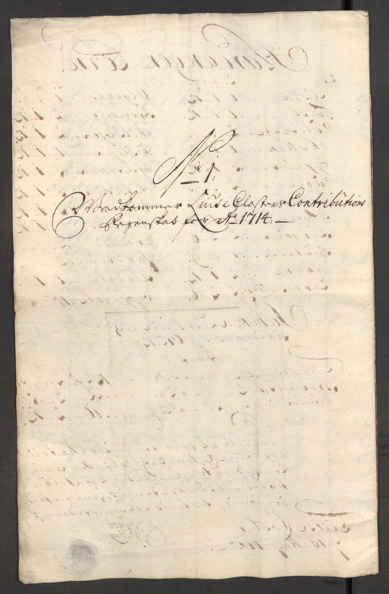 Rentekammeret inntil 1814, Reviderte regnskaper, Fogderegnskap, AV/RA-EA-4092/R50/L3160: Fogderegnskap Lyse kloster, 1710-1719, p. 288