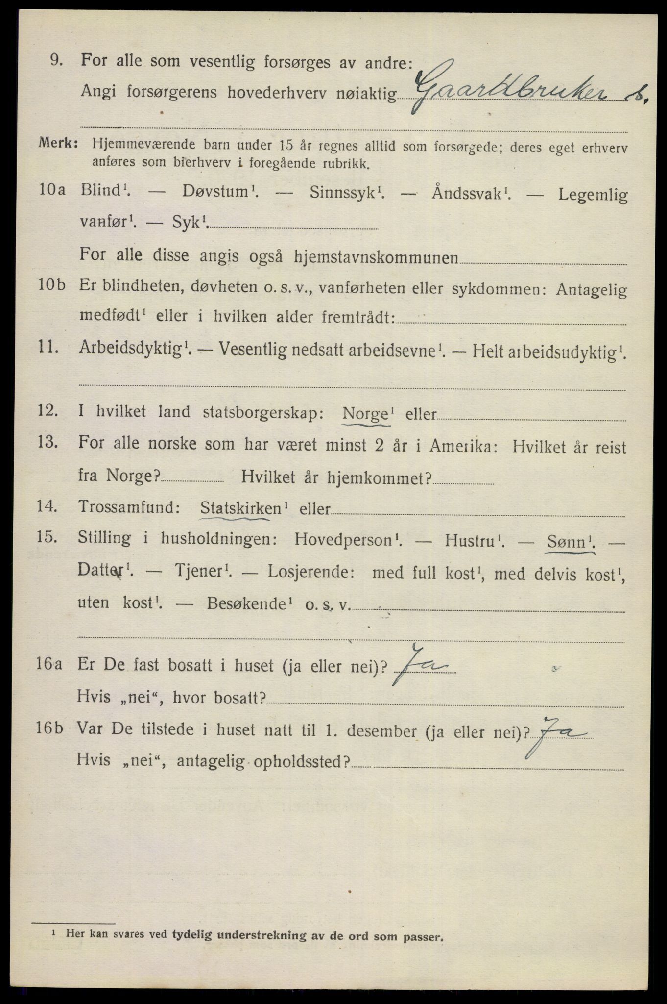 SAKO, 1920 census for Siljan, 1920, p. 2014