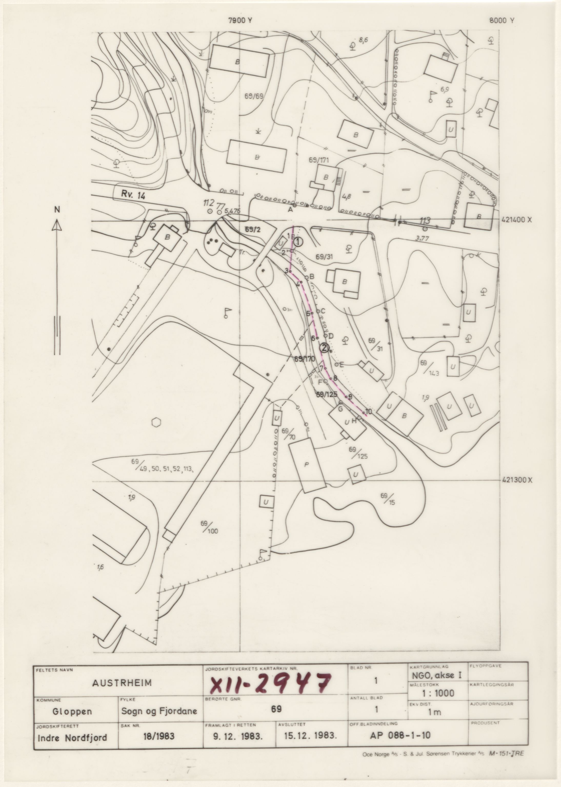 Jordskifteverkets kartarkiv, RA/S-3929/T, 1859-1988, p. 3623