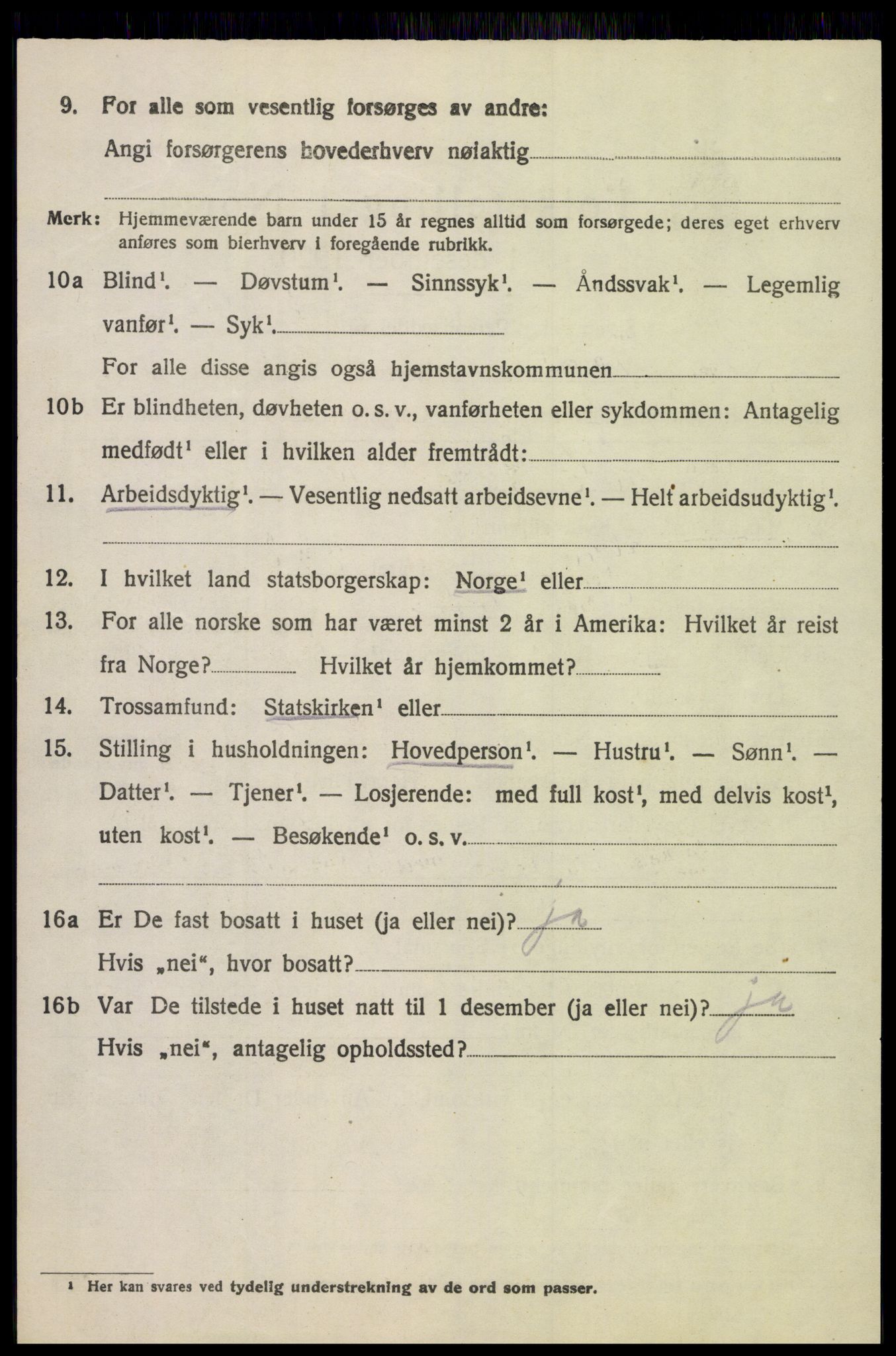 SAH, 1920 census for Østre Toten, 1920, p. 4347