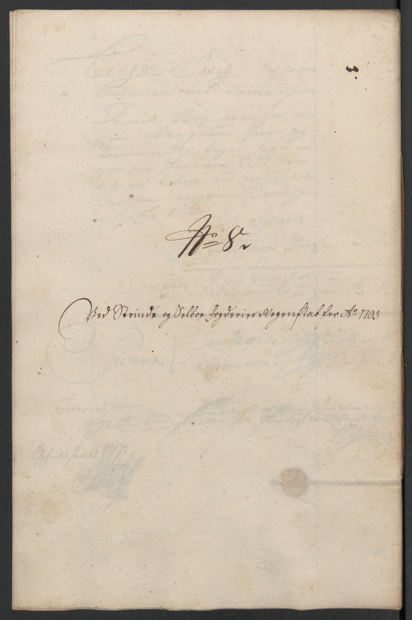 Rentekammeret inntil 1814, Reviderte regnskaper, Fogderegnskap, RA/EA-4092/R61/L4108: Fogderegnskap Strinda og Selbu, 1701-1703, p. 399