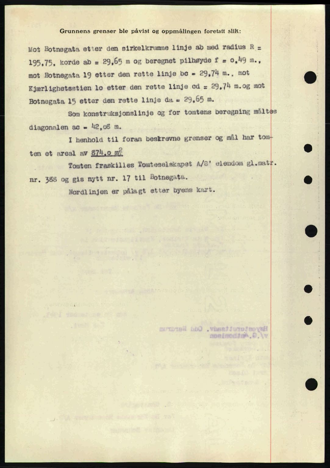 Tønsberg sorenskriveri, AV/SAKO-A-130/G/Ga/Gaa/L0014: Mortgage book no. A14, 1943-1944, Diary no: : 2438/1943