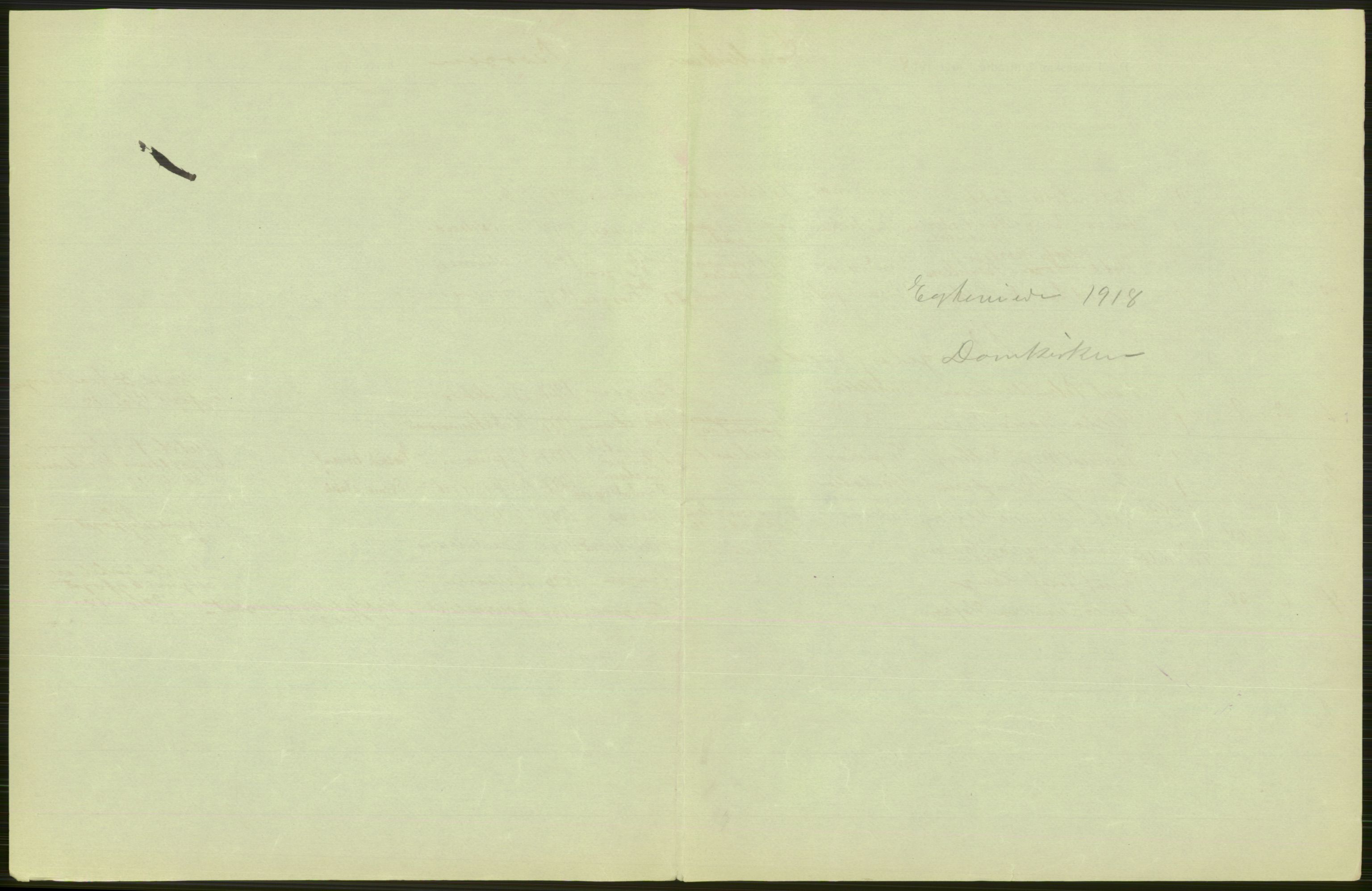 Statistisk sentralbyrå, Sosiodemografiske emner, Befolkning, AV/RA-S-2228/D/Df/Dfb/Dfbh/L0038: Bergen: Gifte, dødfødte., 1918, p. 311