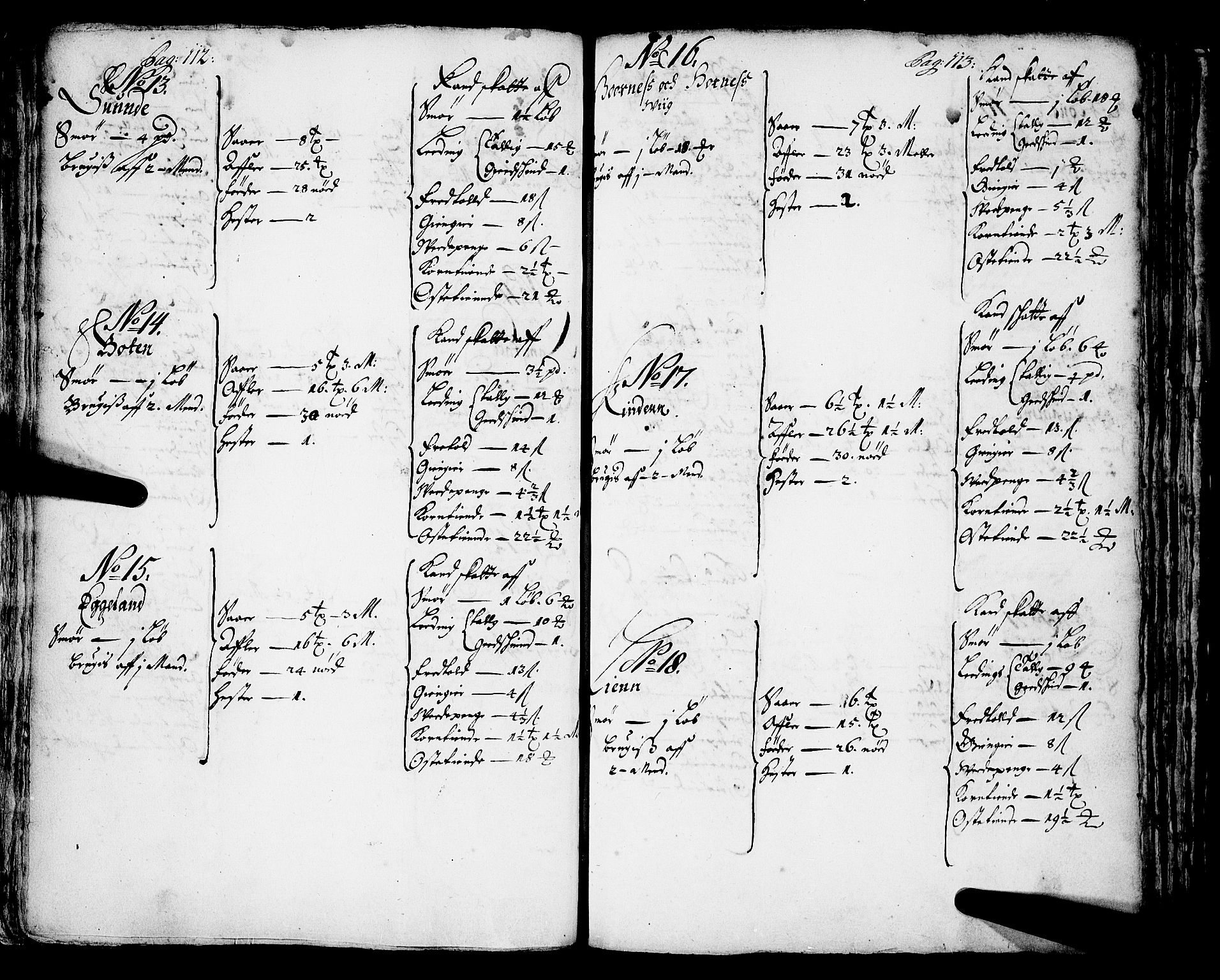 Rentekammeret inntil 1814, Realistisk ordnet avdeling, AV/RA-EA-4070/N/Nb/Nba/L0043: Sunnfjord fogderi, 1667, p. 112-113