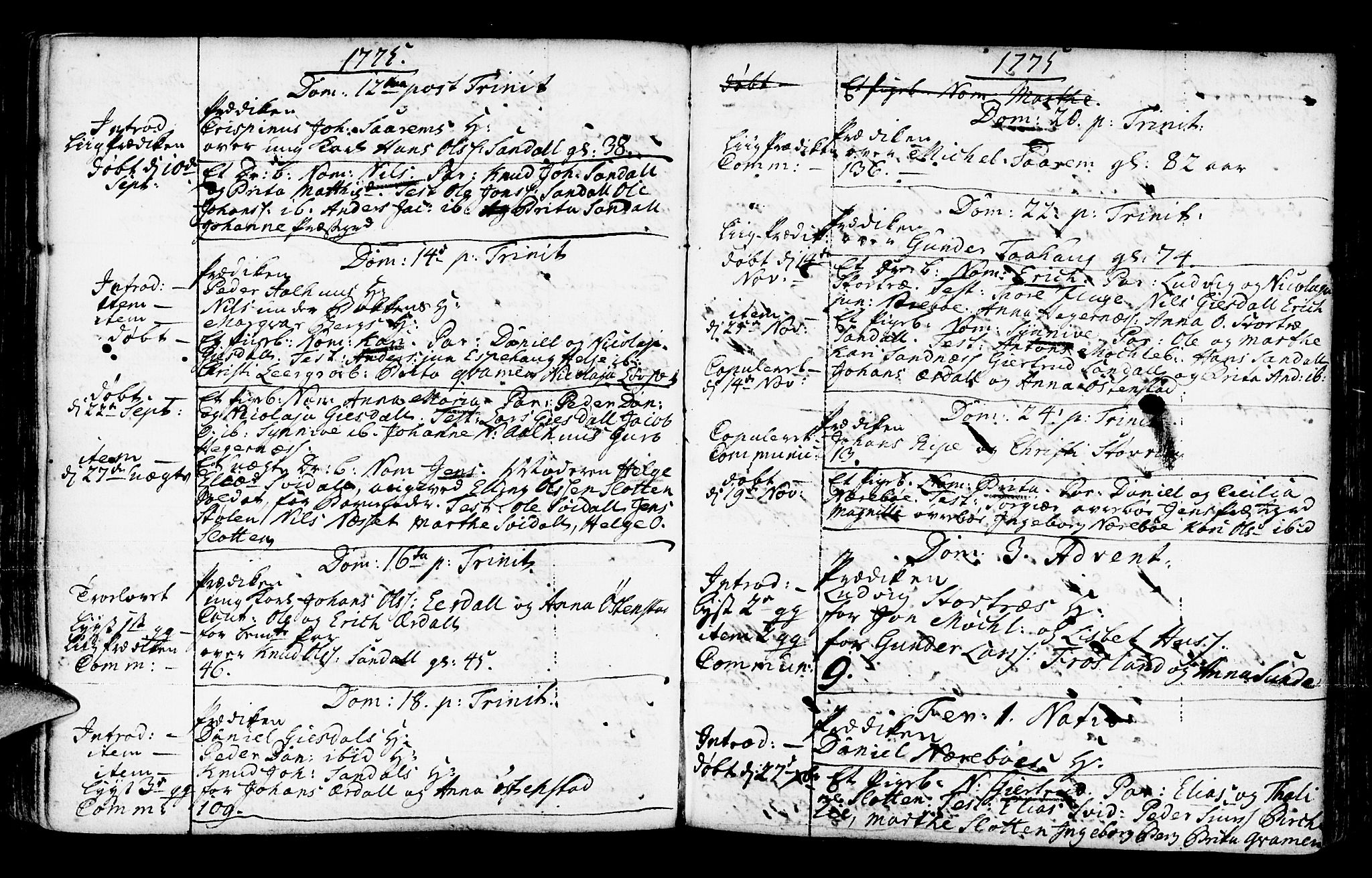 Jølster sokneprestembete, SAB/A-80701/H/Haa/Haaa/L0003: Parish register (official) no. A 3, 1748-1789, p. 149