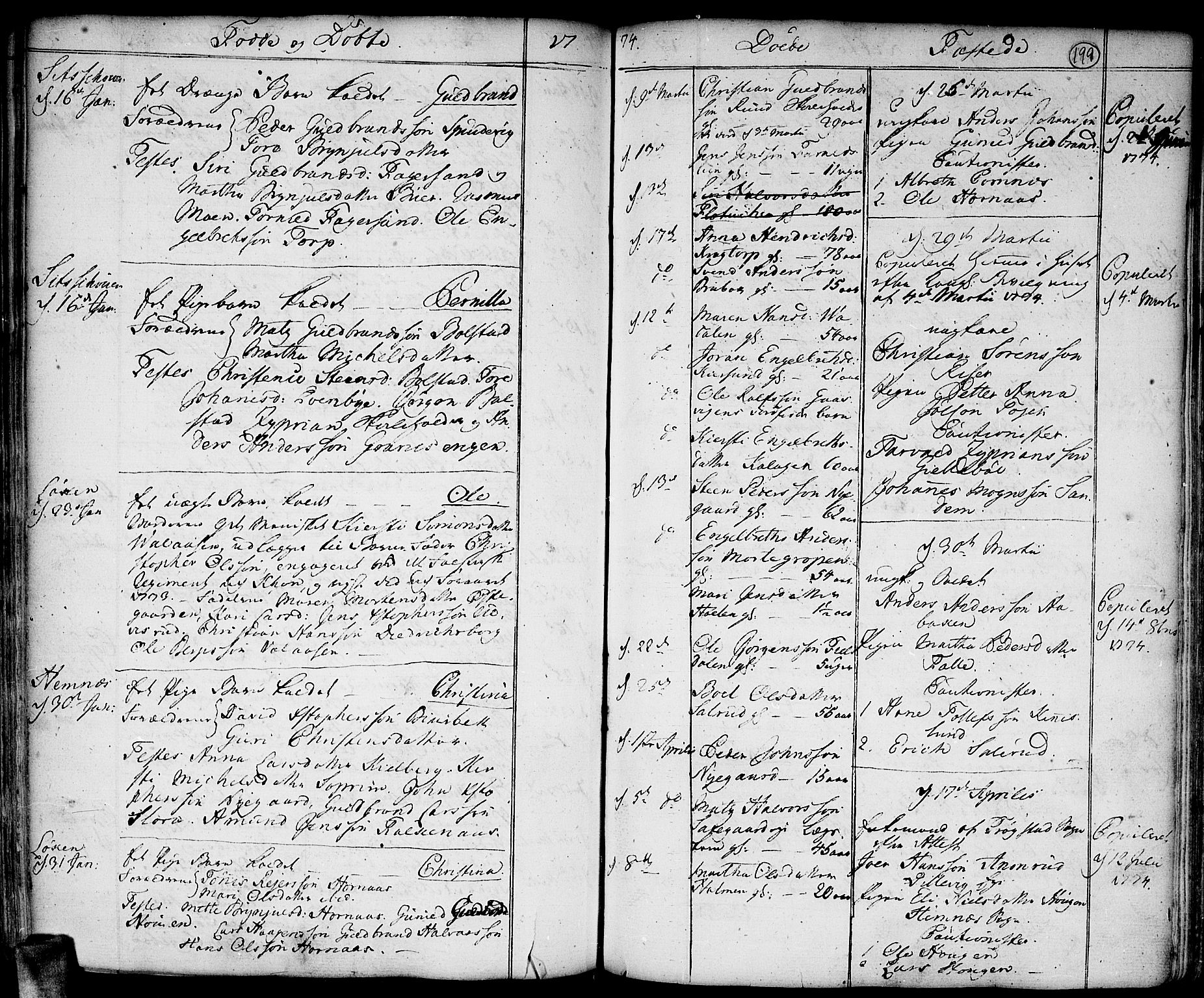 Høland prestekontor Kirkebøker, SAO/A-10346a/F/Fa/L0004: Parish register (official) no. I 4, 1757-1780, p. 199
