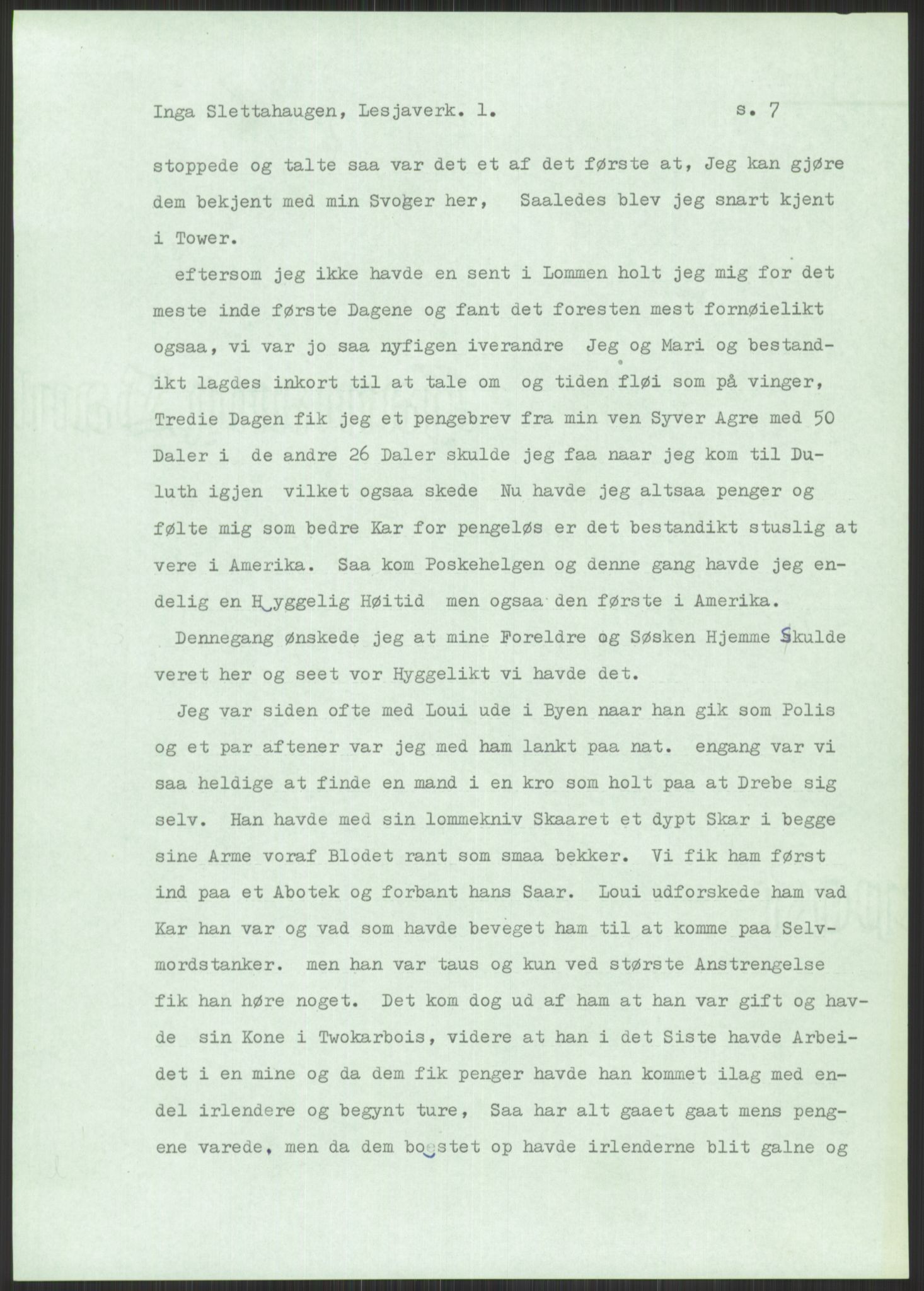 Samlinger til kildeutgivelse, Amerikabrevene, AV/RA-EA-4057/F/L0014: Innlån fra Oppland: Nyberg - Slettahaugen, 1838-1914, p. 867