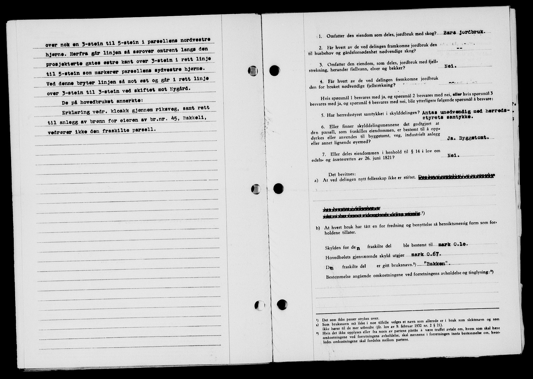 Flekkefjord sorenskriveri, AV/SAK-1221-0001/G/Gb/Gba/L0065: Mortgage book no. A-13, 1949-1949, Diary no: : 350/1949