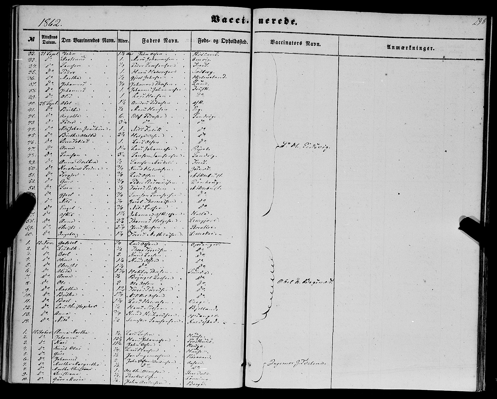 Kvinnherad sokneprestembete, AV/SAB-A-76401/H/Haa: Parish register (official) no. A 8, 1854-1872, p. 298