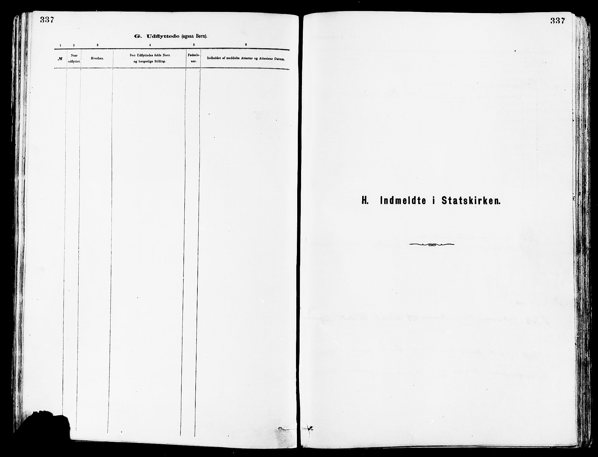 Avaldsnes sokneprestkontor, SAST/A -101851/H/Ha/Haa/L0015: Parish register (official) no. A 15, 1880-1906, p. 337