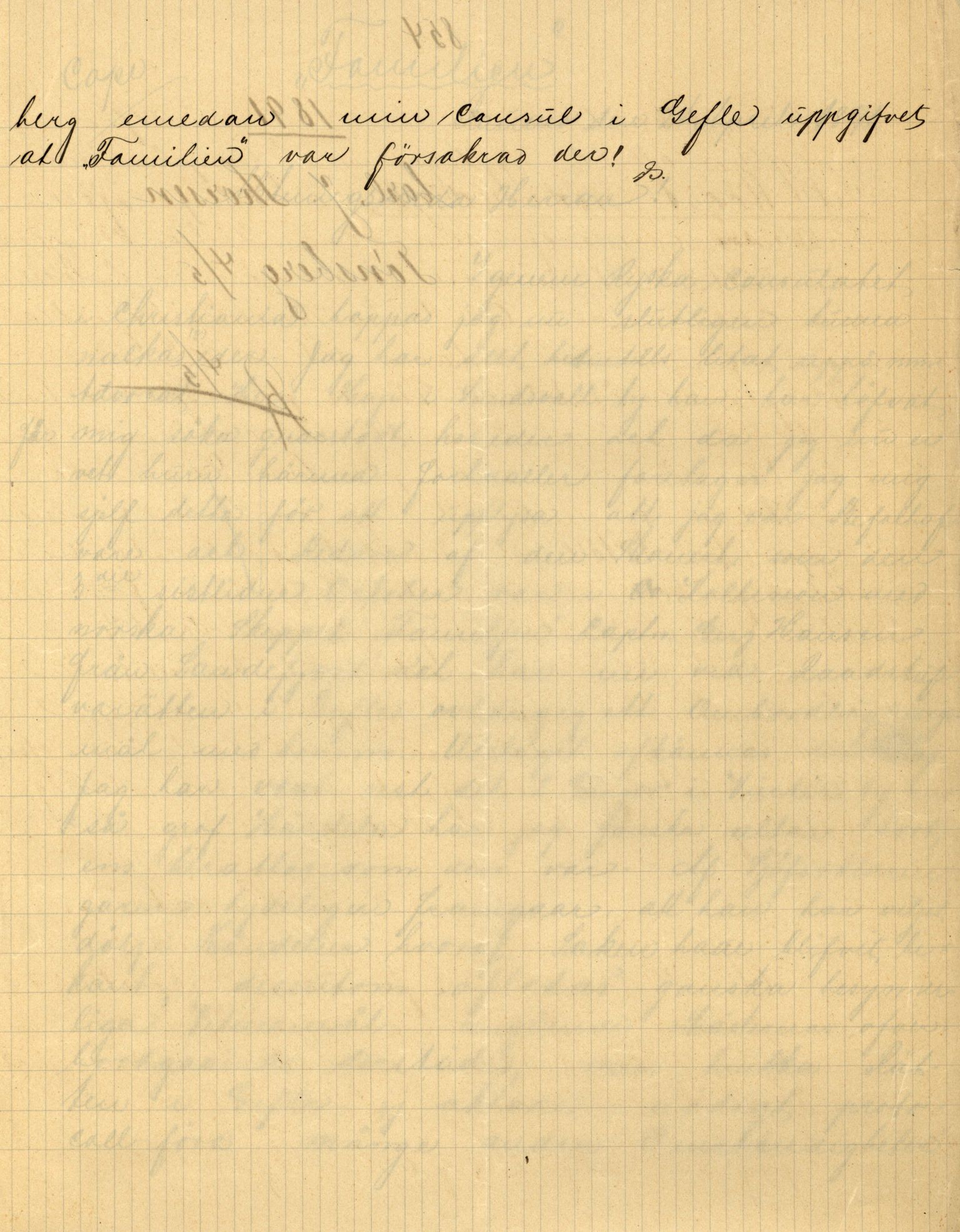 Pa 63 - Østlandske skibsassuranceforening, VEMU/A-1079/G/Ga/L0026/0009: Havaridokumenter / Rex, Resolve, Regulator, Familien, Falcon, Johanne, 1890, p. 46