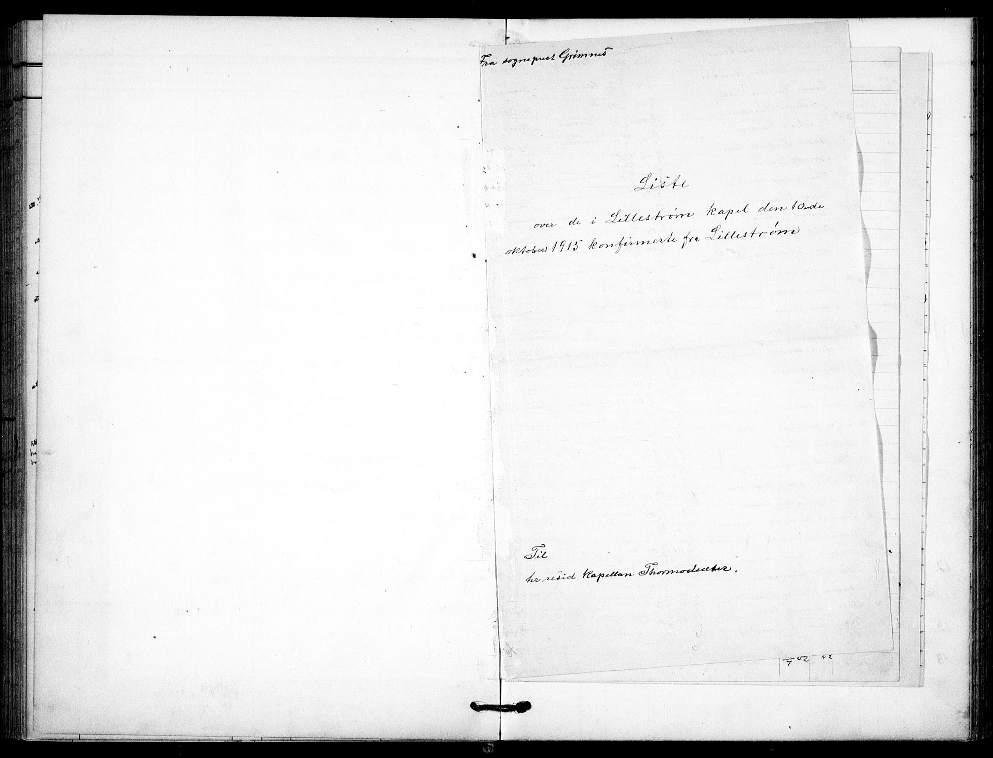 Skedsmo prestekontor Kirkebøker, AV/SAO-A-10033a/F/Fc/L0001: Parish register (official) no. III 1, 1908-1916