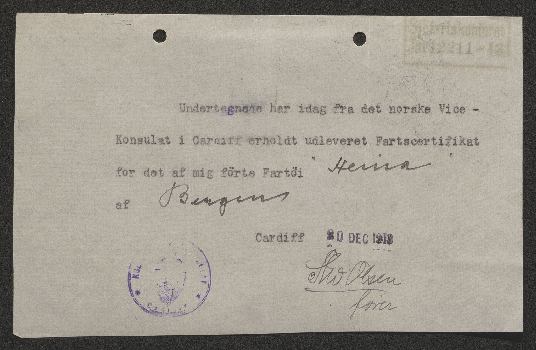 Sjøfartsdirektoratet med forløpere, skipsmapper slettede skip, RA/S-4998/F/Fa/L0483: --, 1874-1933, p. 479