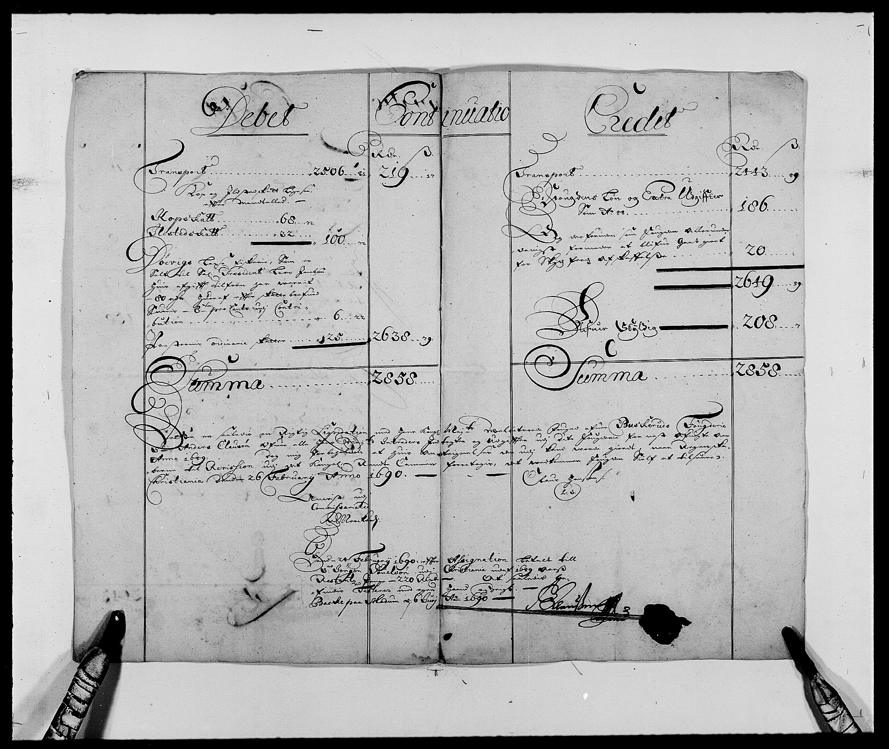 Rentekammeret inntil 1814, Reviderte regnskaper, Fogderegnskap, AV/RA-EA-4092/R25/L1680: Fogderegnskap Buskerud, 1689-1690, p. 17