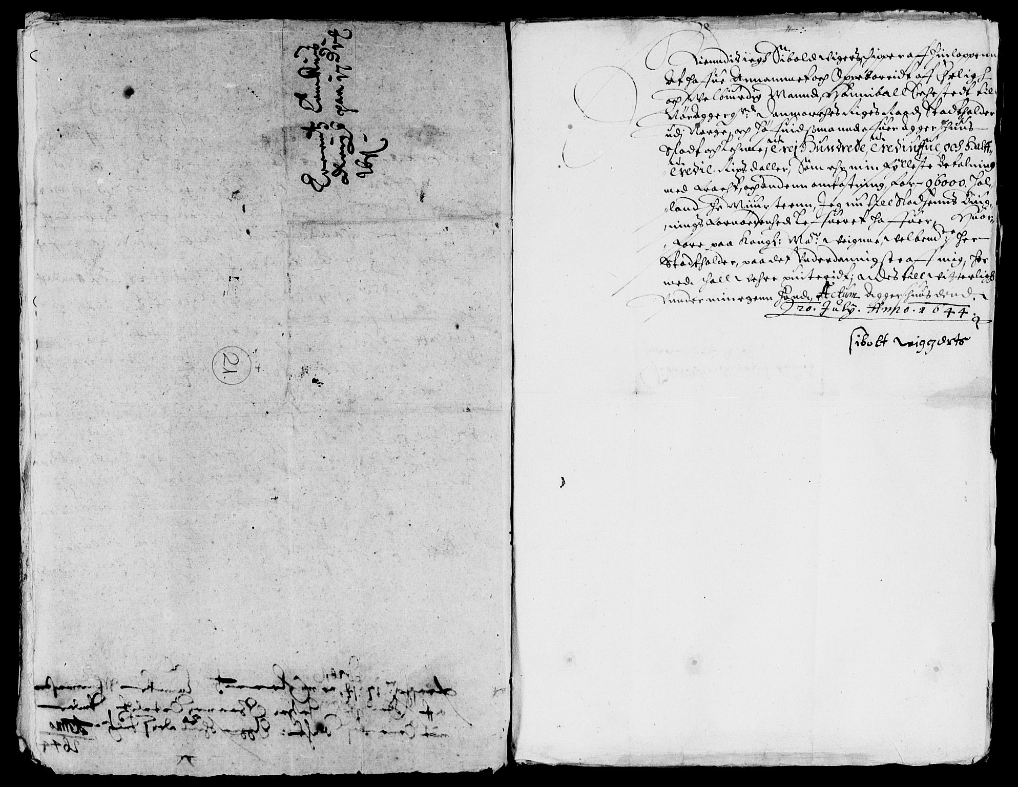 Rentekammeret inntil 1814, Reviderte regnskaper, Lensregnskaper, AV/RA-EA-5023/R/Rb/Rba/L0182: Akershus len, 1643-1645