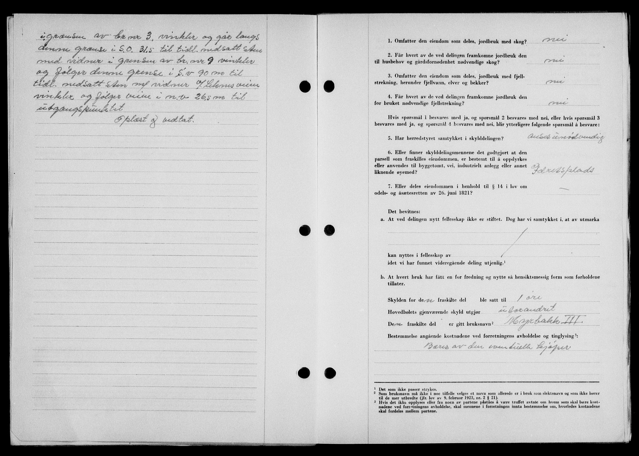 Lofoten sorenskriveri, SAT/A-0017/1/2/2C/L0020a: Mortgage book no. 20a, 1948-1949, Diary no: : 2756/1948