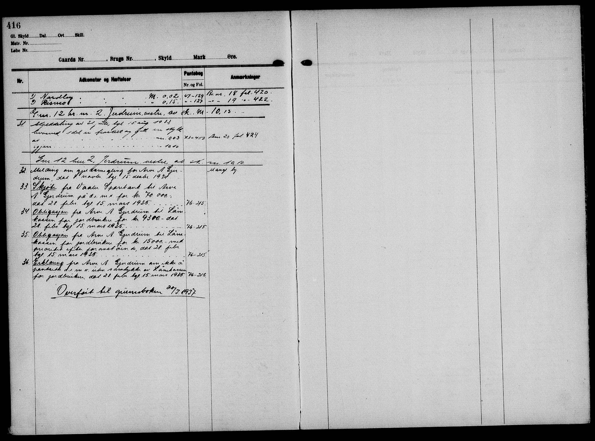 Solør tingrett, AV/SAH-TING-008/H/Ha/Hak/L0001: Mortgage register no. I, 1900-1935, p. 416