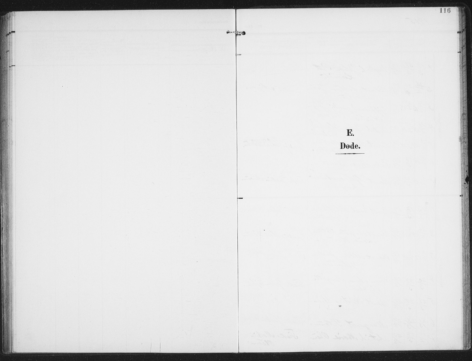 Berg sokneprestkontor, SATØ/S-1318/G/Ga/Gaa/L0008kirke: Parish register (official) no. 8, 1904-1916, p. 116