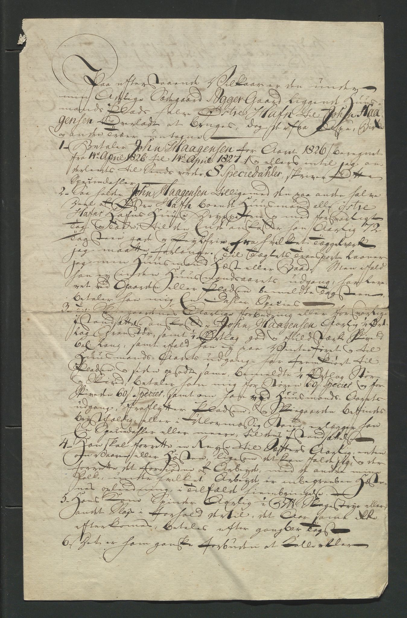 Åker i Vang, Hedmark, og familien Todderud, AV/SAH-ARK-010/F/Fa/L0002: Eiendomsdokumenter, 1739-1916, p. 249