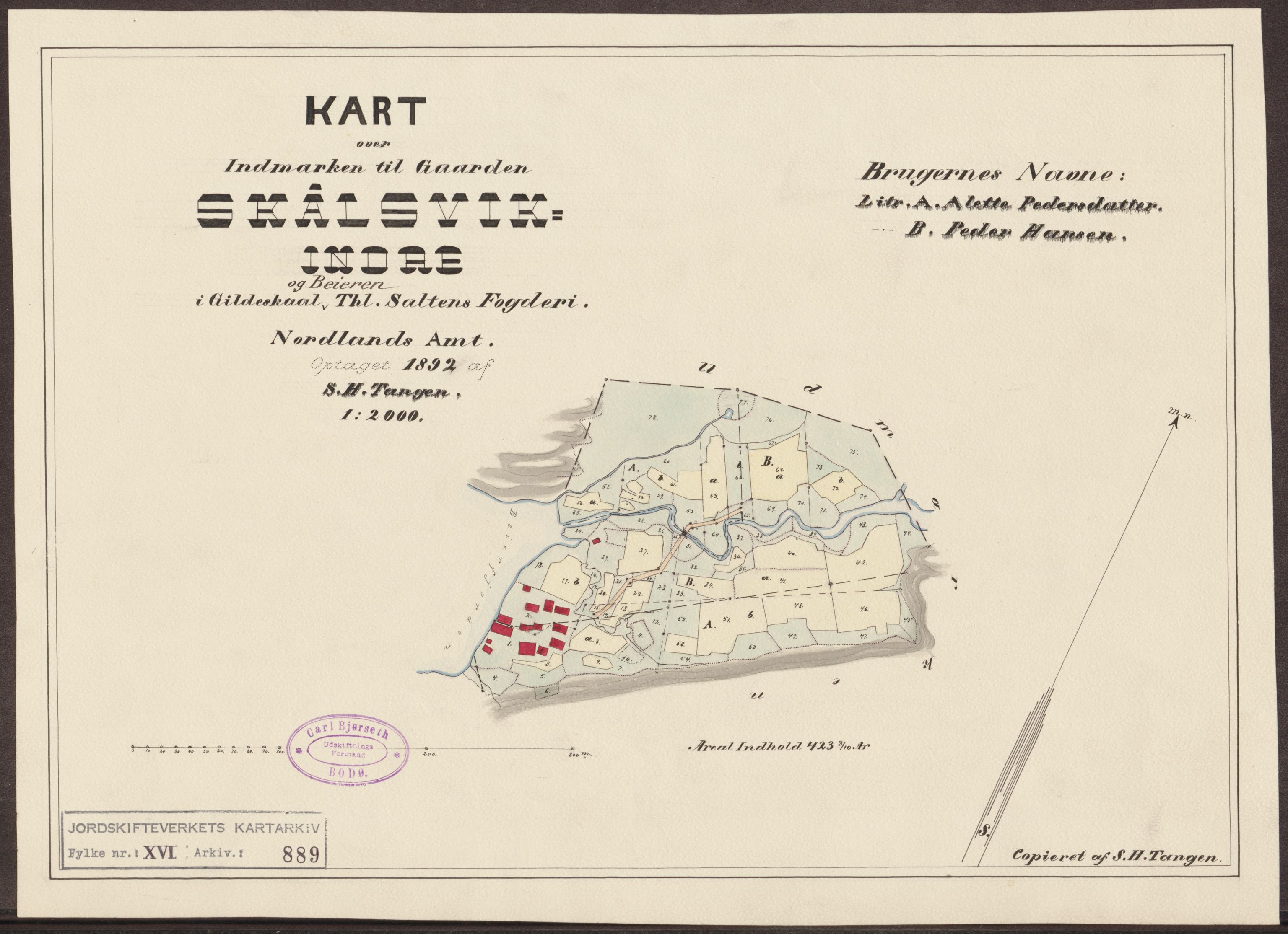 Jordskifteverkets kartarkiv, AV/RA-S-3929/T, 1859-1988, p. 1027