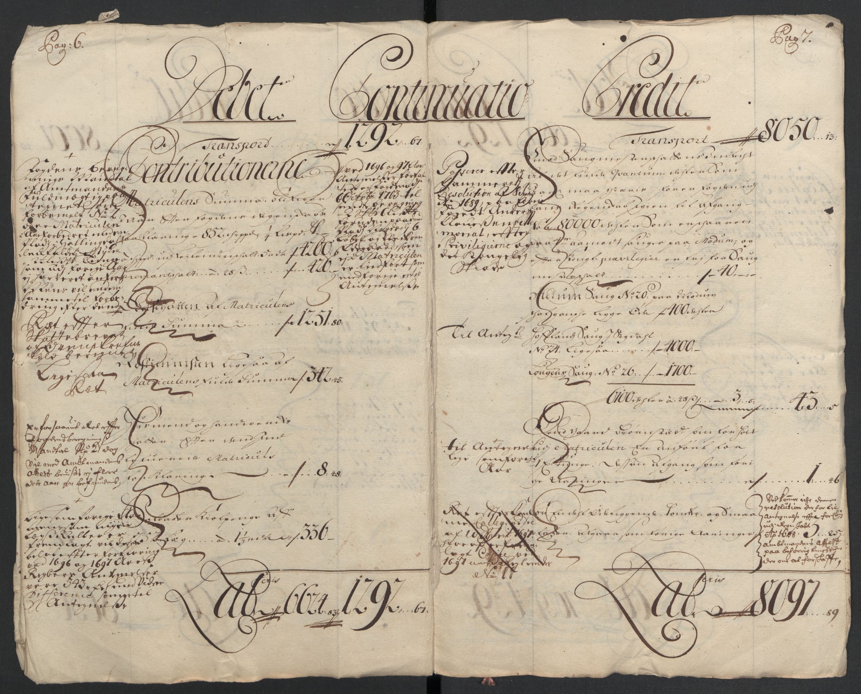 Rentekammeret inntil 1814, Reviderte regnskaper, Fogderegnskap, RA/EA-4092/R22/L1458: Fogderegnskap Ringerike, Hallingdal og Buskerud, 1701, p. 6