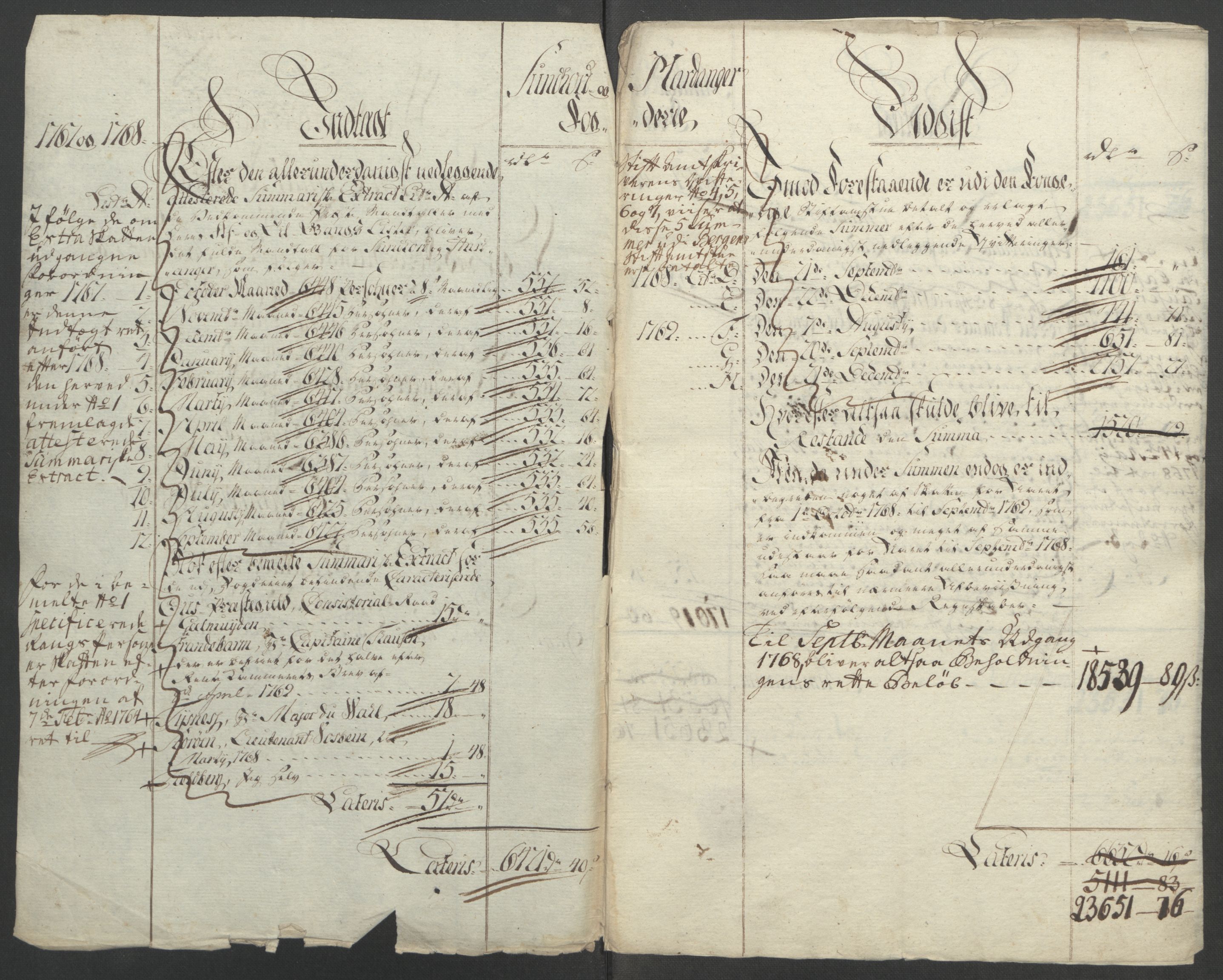 Rentekammeret inntil 1814, Reviderte regnskaper, Fogderegnskap, RA/EA-4092/R48/L3136: Ekstraskatten Sunnhordland og Hardanger, 1762-1772, p. 152