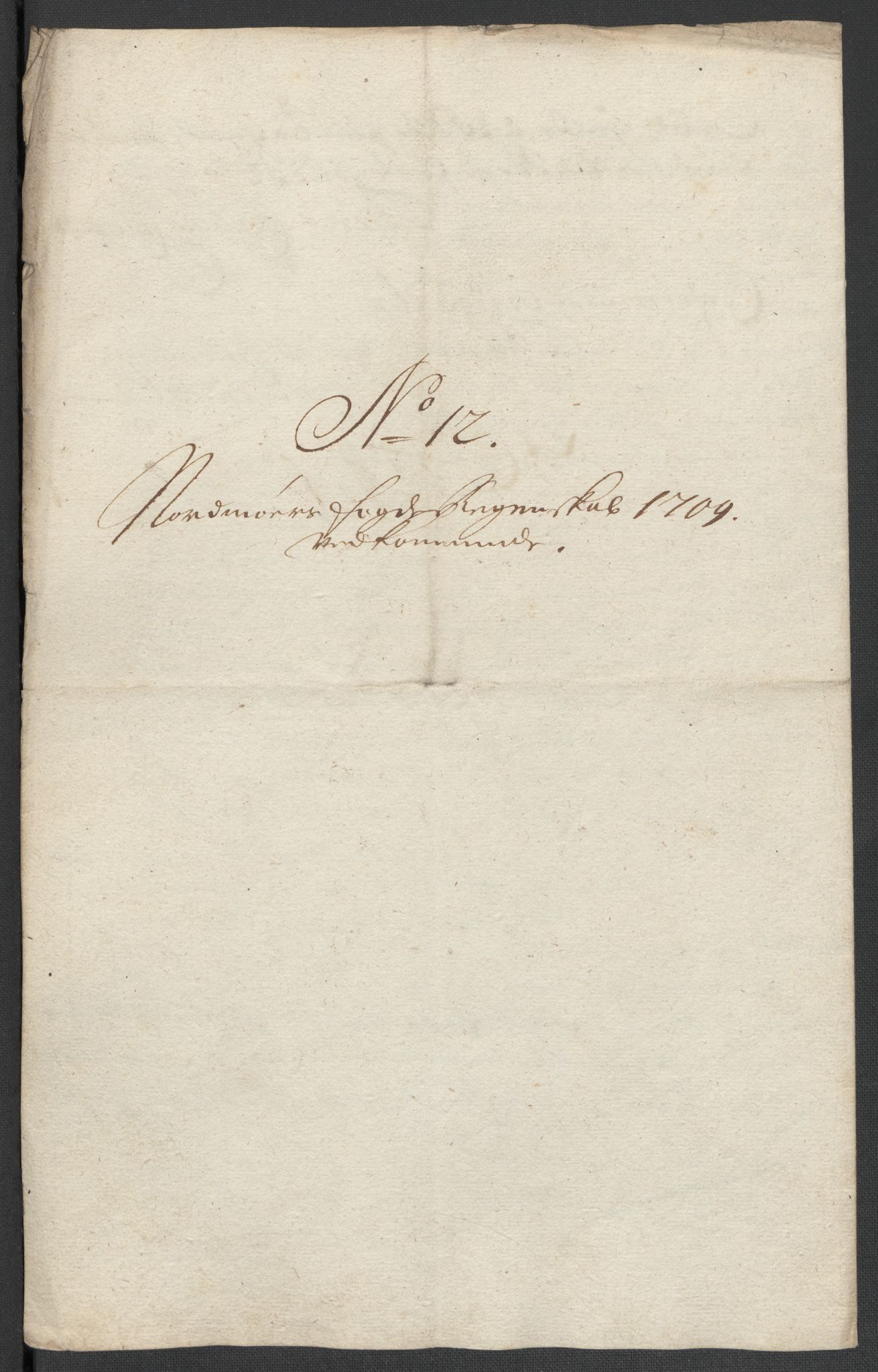 Rentekammeret inntil 1814, Reviderte regnskaper, Fogderegnskap, RA/EA-4092/R56/L3744: Fogderegnskap Nordmøre, 1709-1710, p. 123