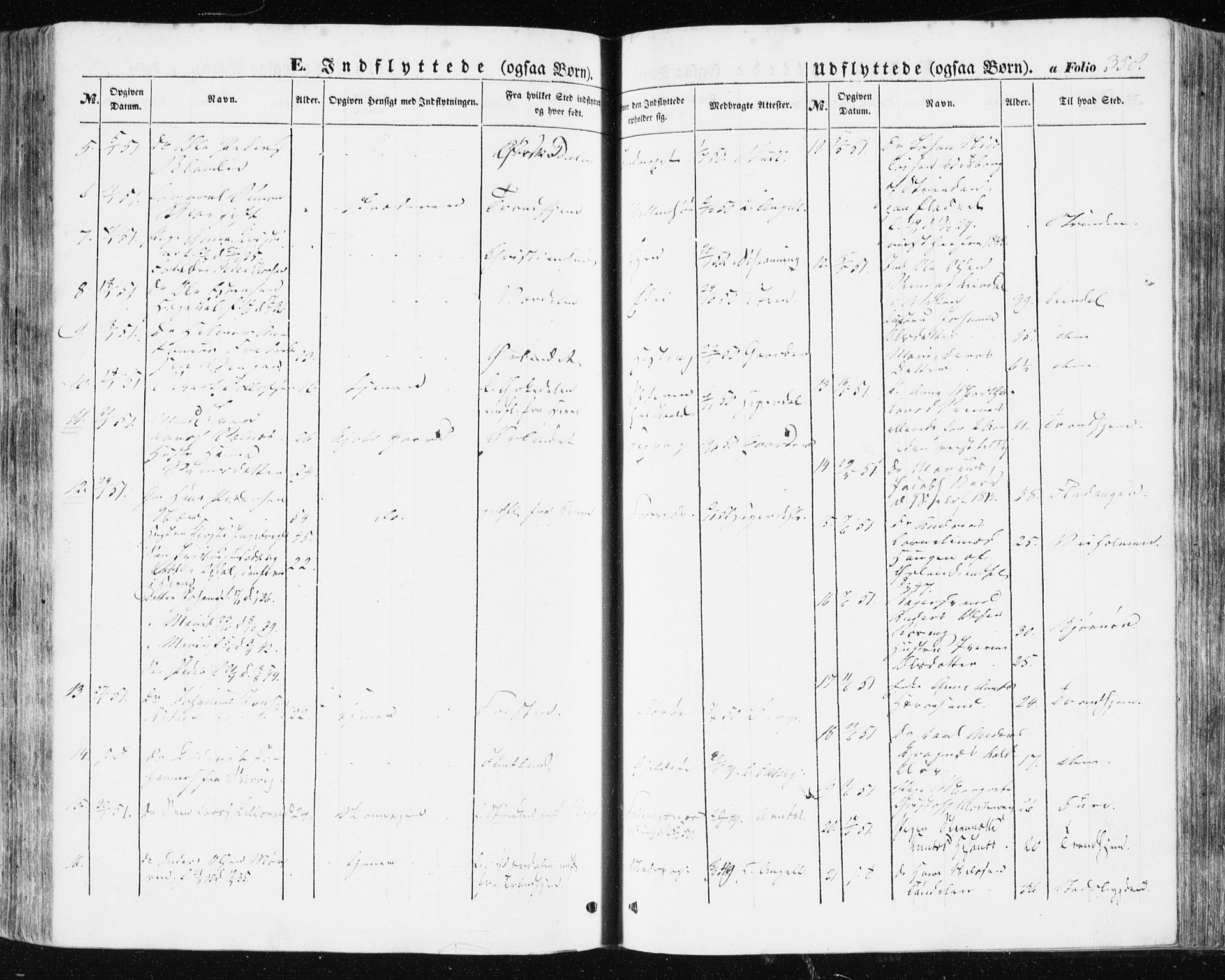 Ministerialprotokoller, klokkerbøker og fødselsregistre - Sør-Trøndelag, SAT/A-1456/634/L0529: Parish register (official) no. 634A05, 1843-1851, p. 358