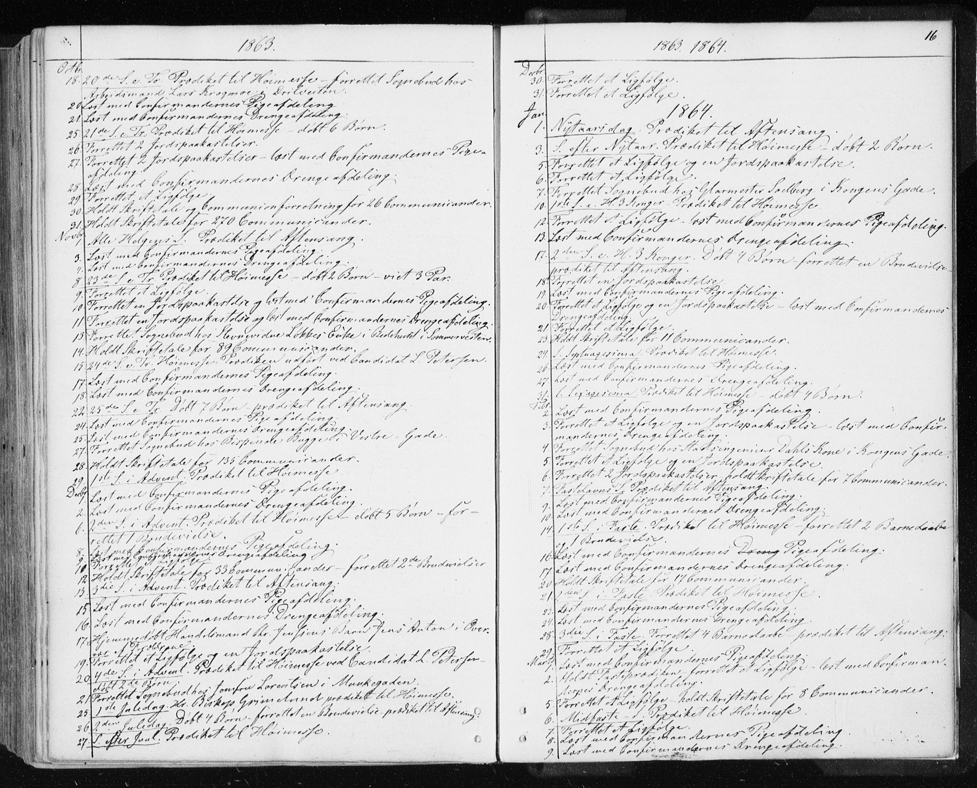 Ministerialprotokoller, klokkerbøker og fødselsregistre - Sør-Trøndelag, SAT/A-1456/601/L0053: Parish register (official) no. 601A21, 1857-1865, p. 16