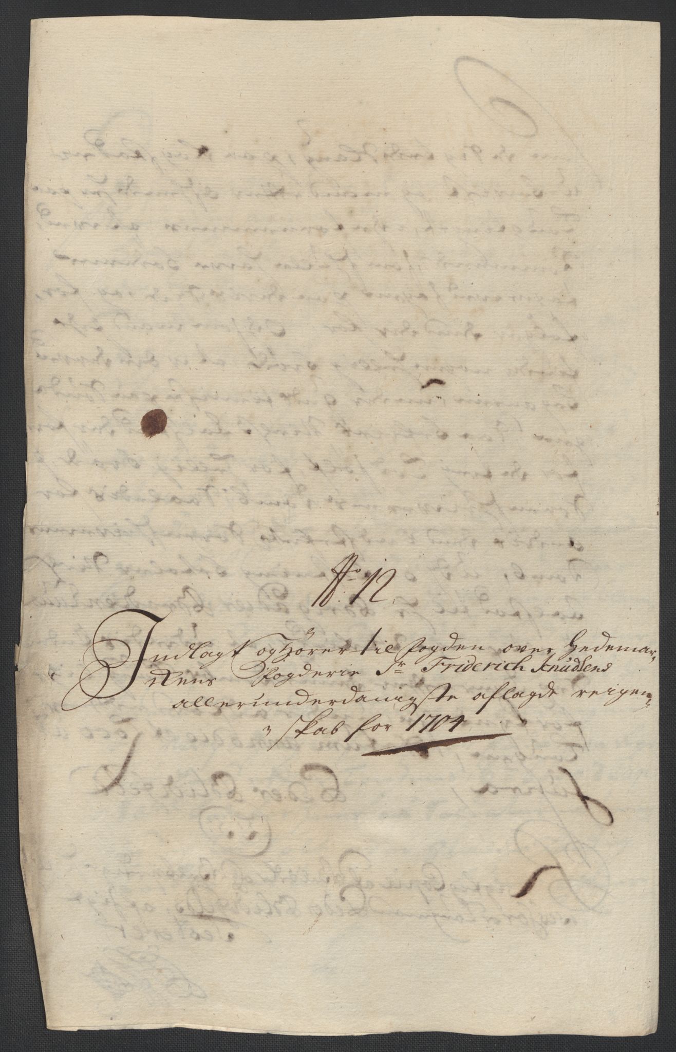 Rentekammeret inntil 1814, Reviderte regnskaper, Fogderegnskap, AV/RA-EA-4092/R16/L1041: Fogderegnskap Hedmark, 1703-1704, p. 291