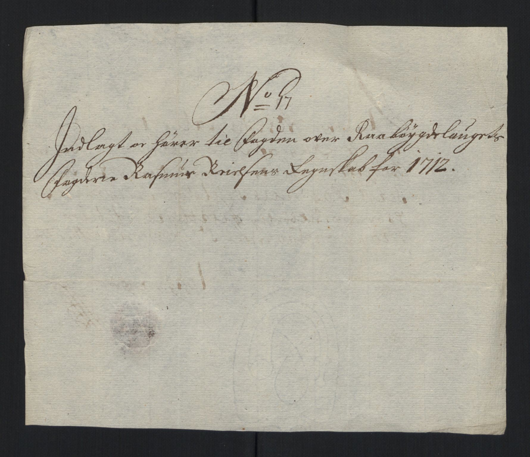 Rentekammeret inntil 1814, Reviderte regnskaper, Fogderegnskap, AV/RA-EA-4092/R40/L2450: Fogderegnskap Råbyggelag, 1712-1713, p. 213